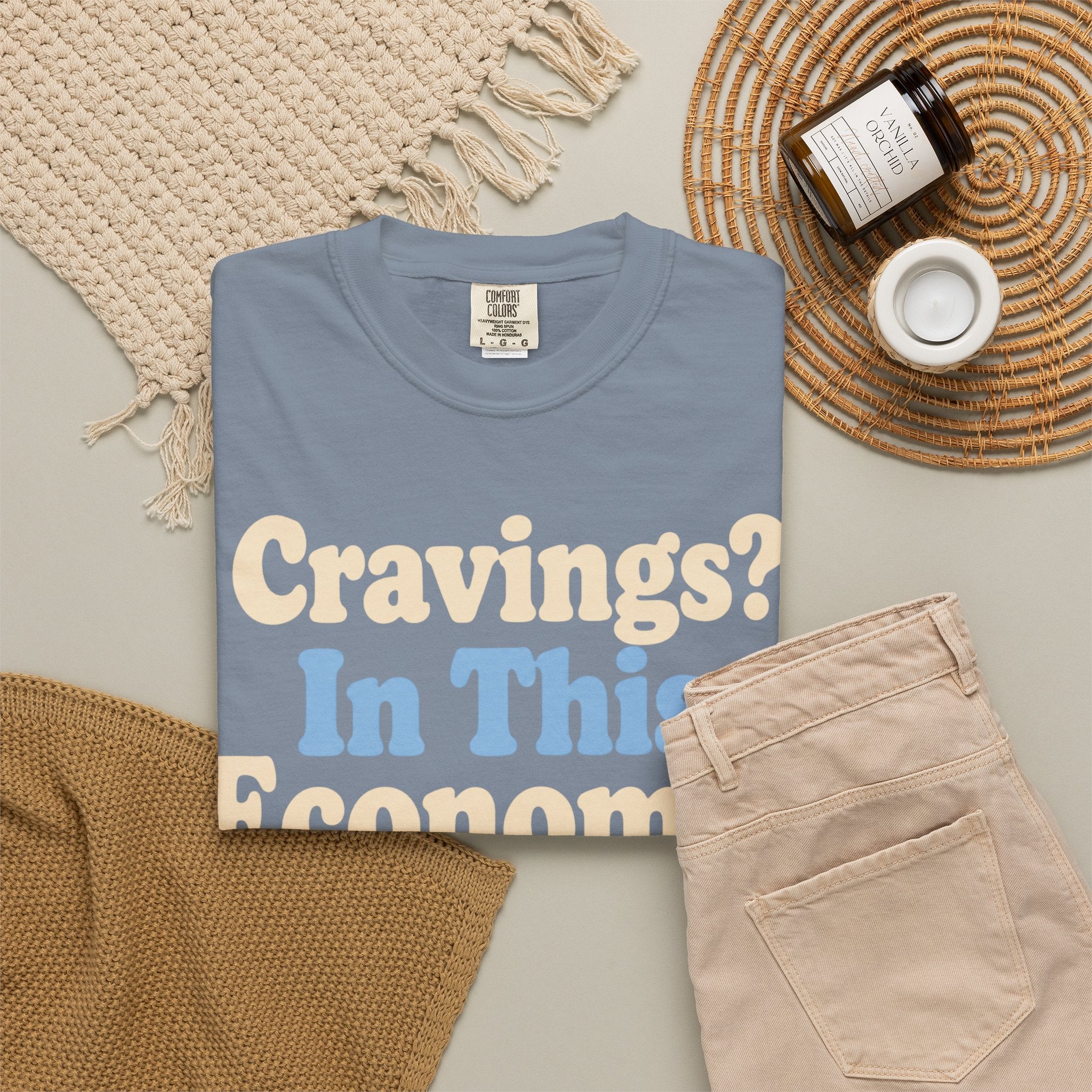 Cravings? In This Economy? T-Shirt — Funny GLP & Weight Loss Receipt Tee