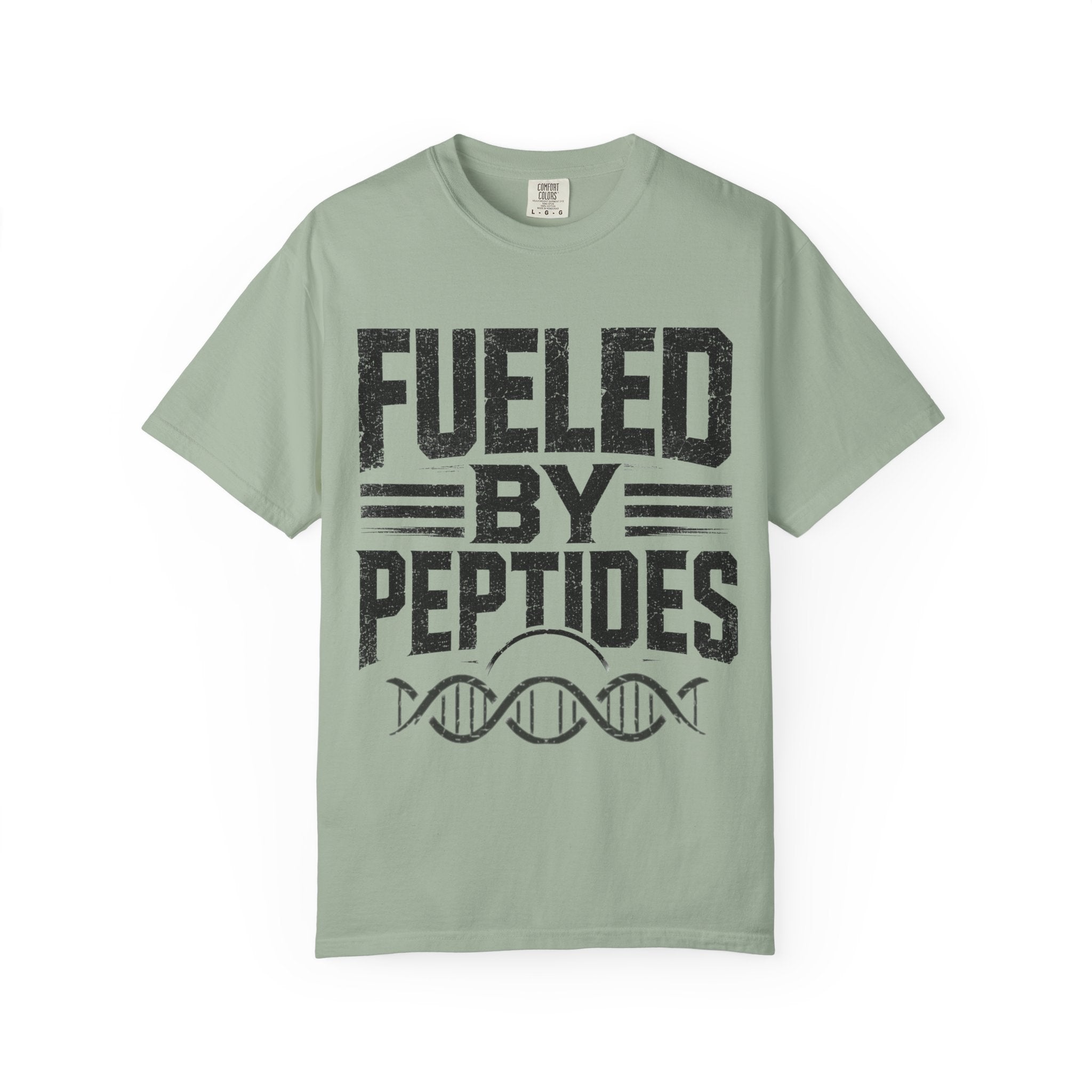 Fueled by Peptides T-Shirt — Biohacker, Fitness Graphic Tee
