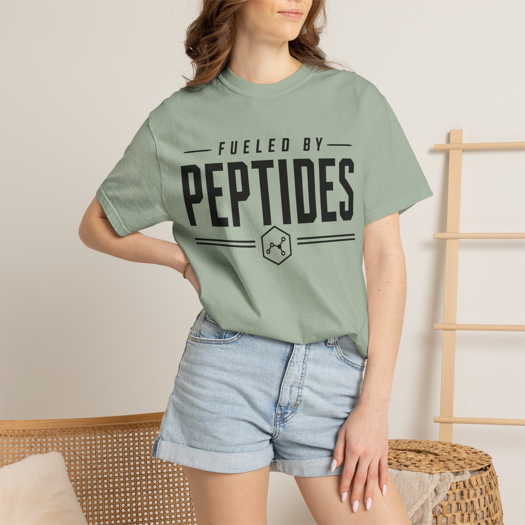 Fueled by Peptides T-Shirt — Biohacker Research Peptides Tee