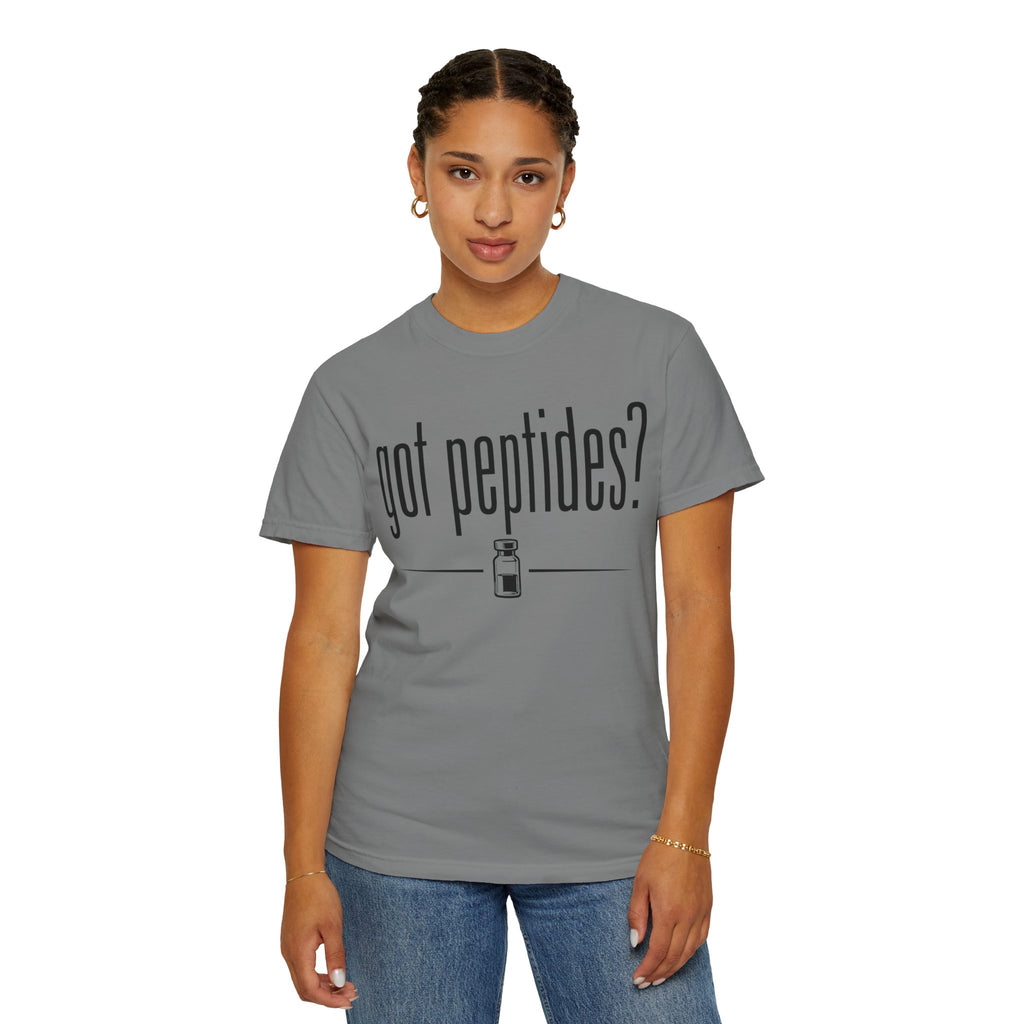 Got Peptides? T-shirt — Subtle Fitness Science Tee