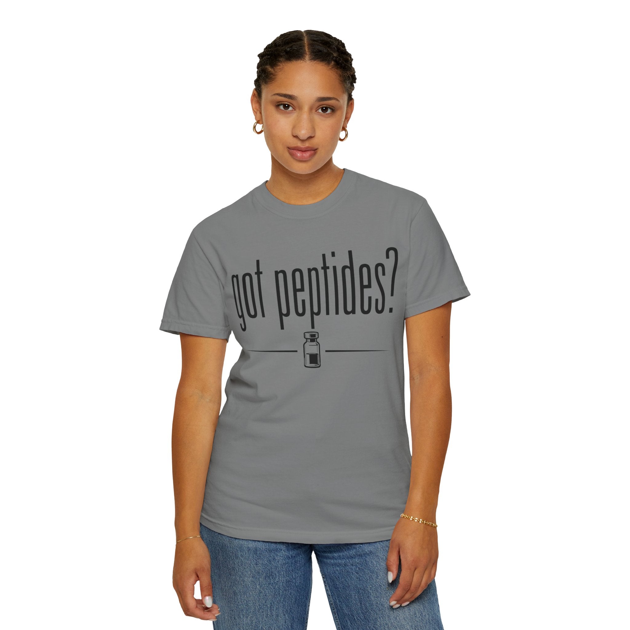 Got Peptides? T-shirt — Subtle Fitness Science Tee