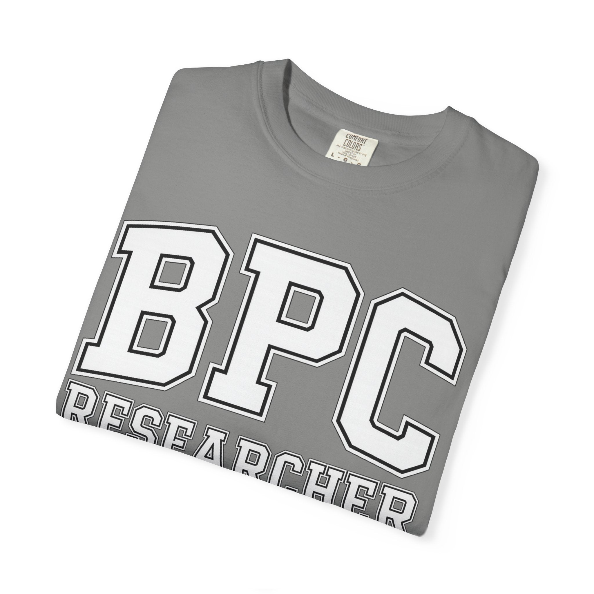BPC Researcher T-Shirt — Collegiate Style Science Tee