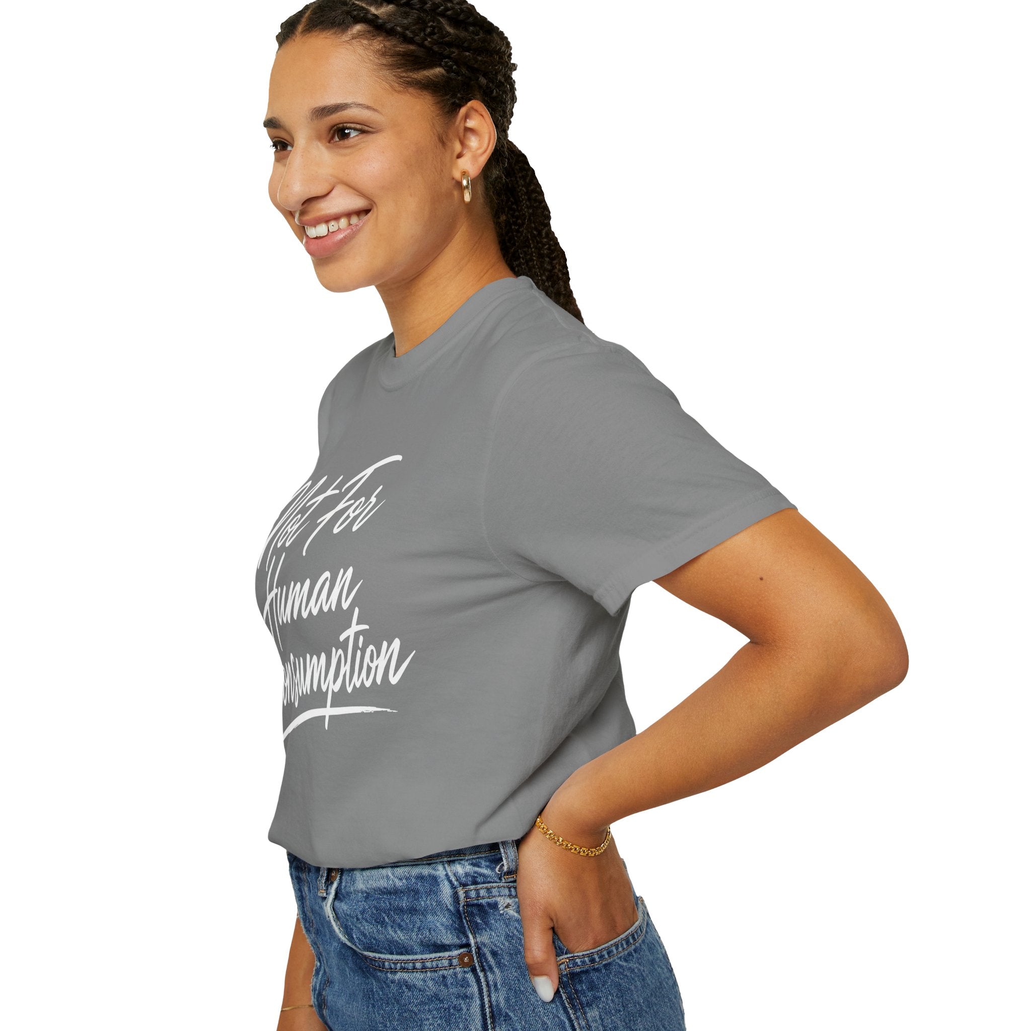 Not For Human Consumption Tee — Graphic Statement T-Shirt