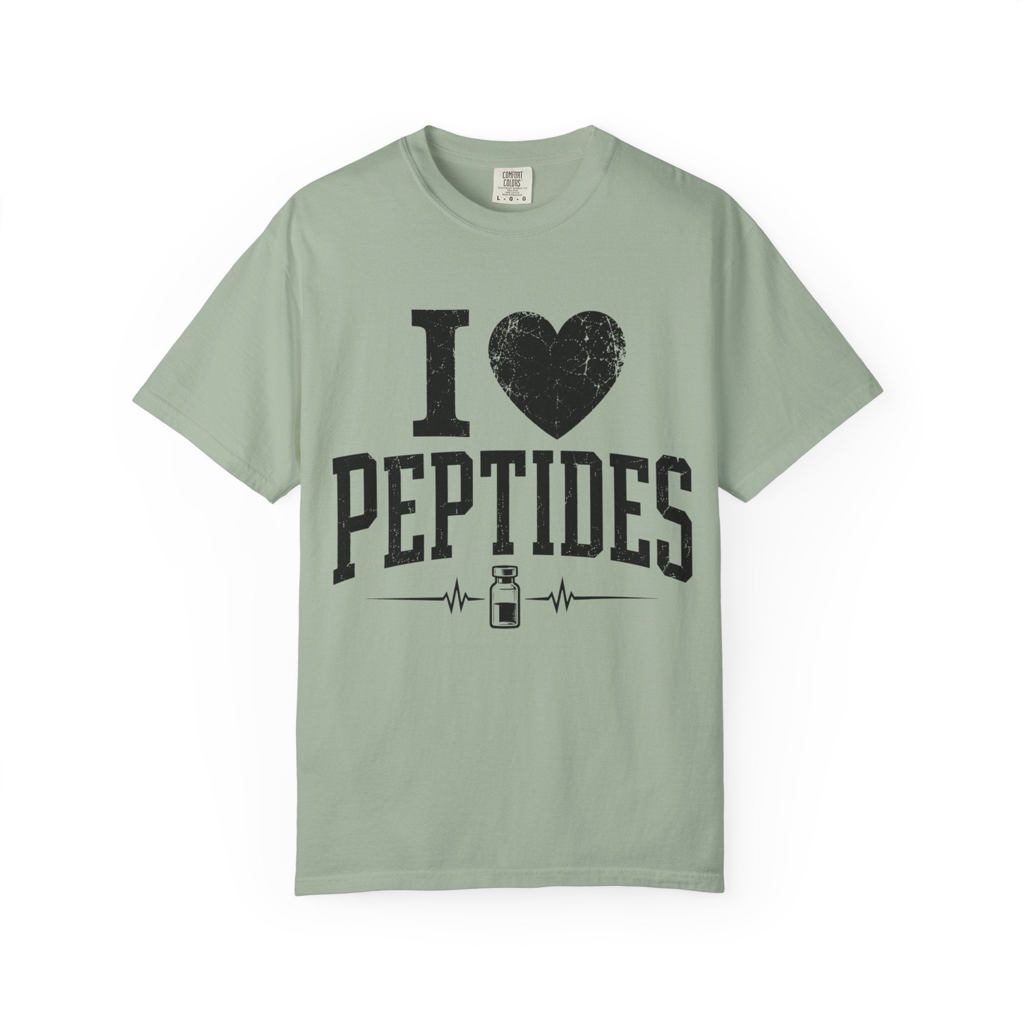 I Love Peptides T-Shirt — Peptide Researcher & Biohacker Graphic Tee