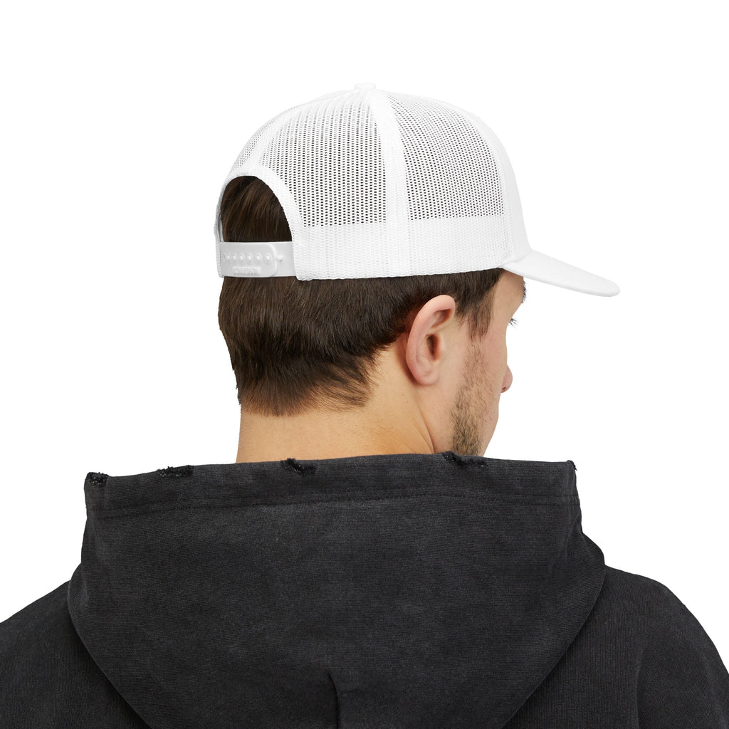Trucker Cap — "For Research Purposes Only" Script Patch