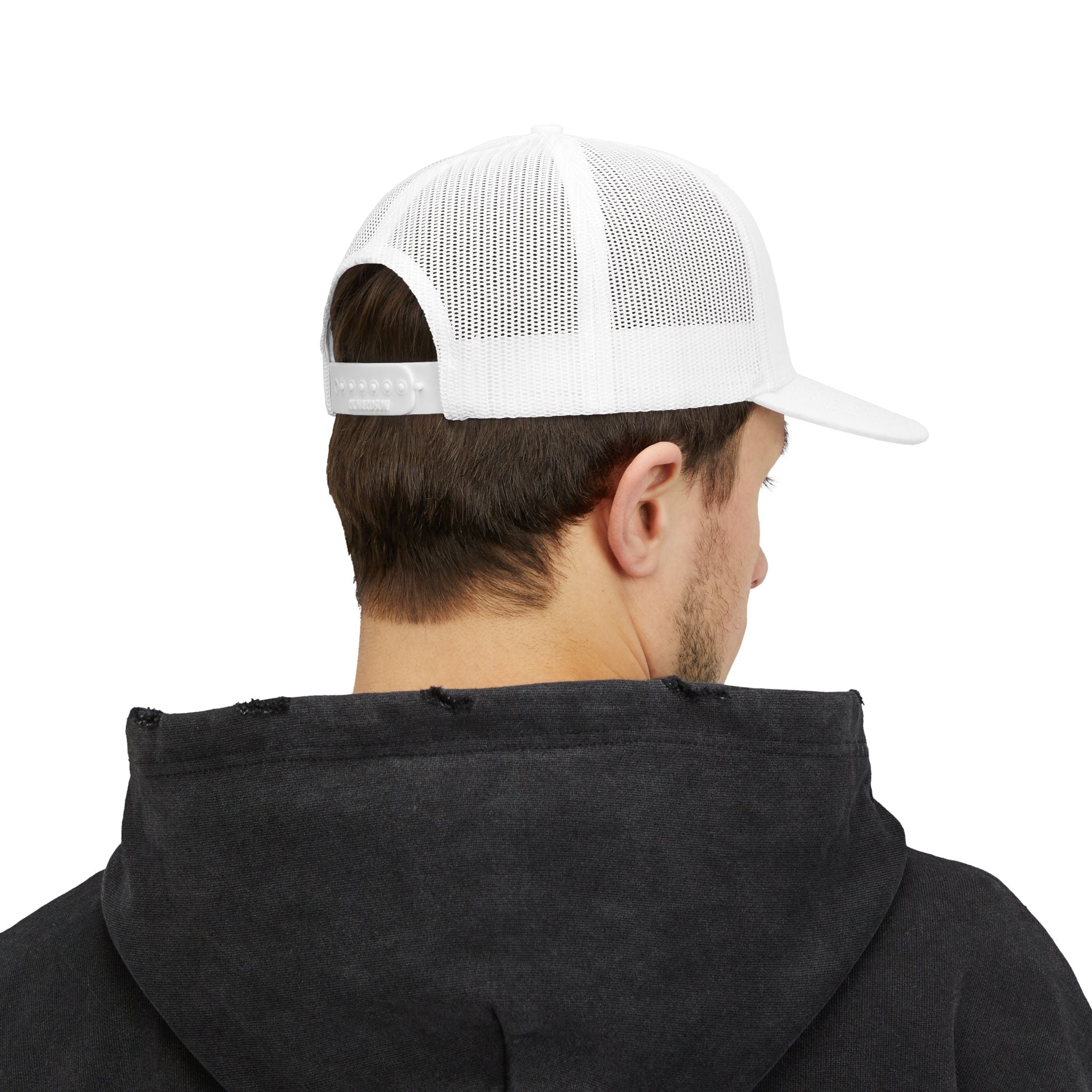 Trucker Cap — "For Research Purposes Only" Script Patch