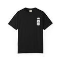 Peptides Vial Chest Pocket T-Shirt — Minimal Illustration Tee