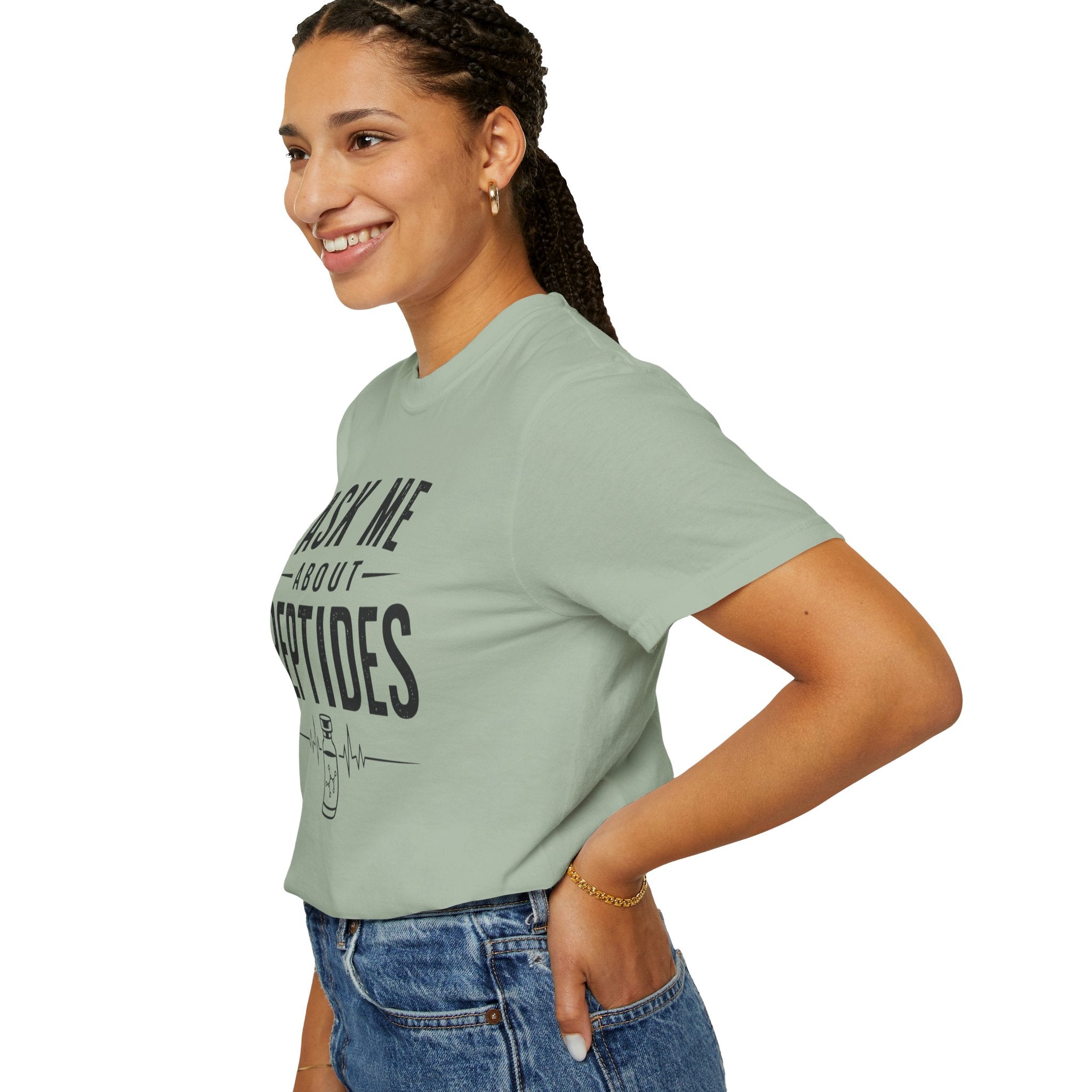 Ask Me About Peptides T-Shirt