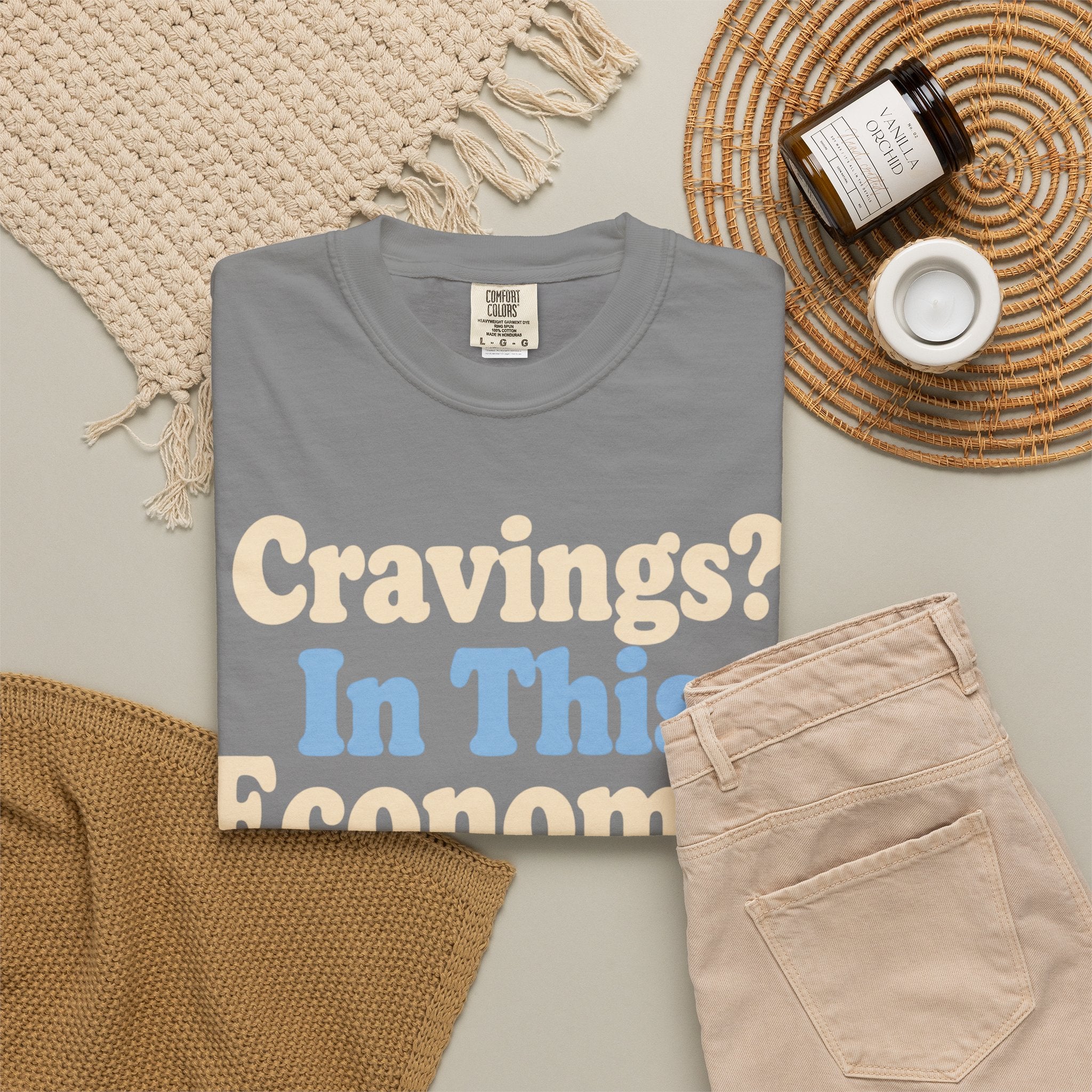 Cravings? In This Economy? T-Shirt — Funny GLP & Weight Loss Receipt Tee