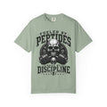 Peptides Skull Gym T-Shirt — "Fueled by Peptides, Built by Discipline" Fitness Tee