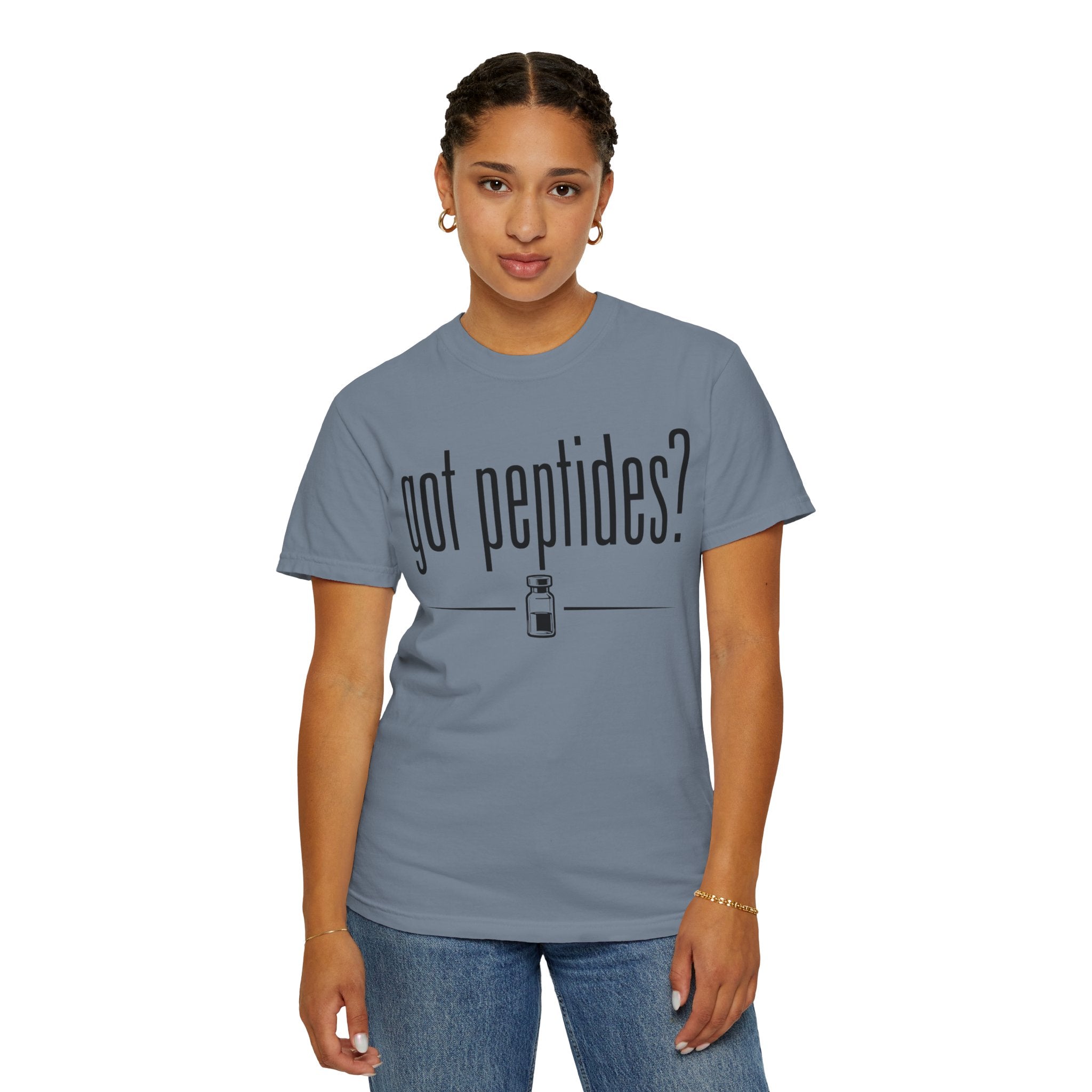 Got Peptides? T-shirt — Subtle Fitness Science Tee