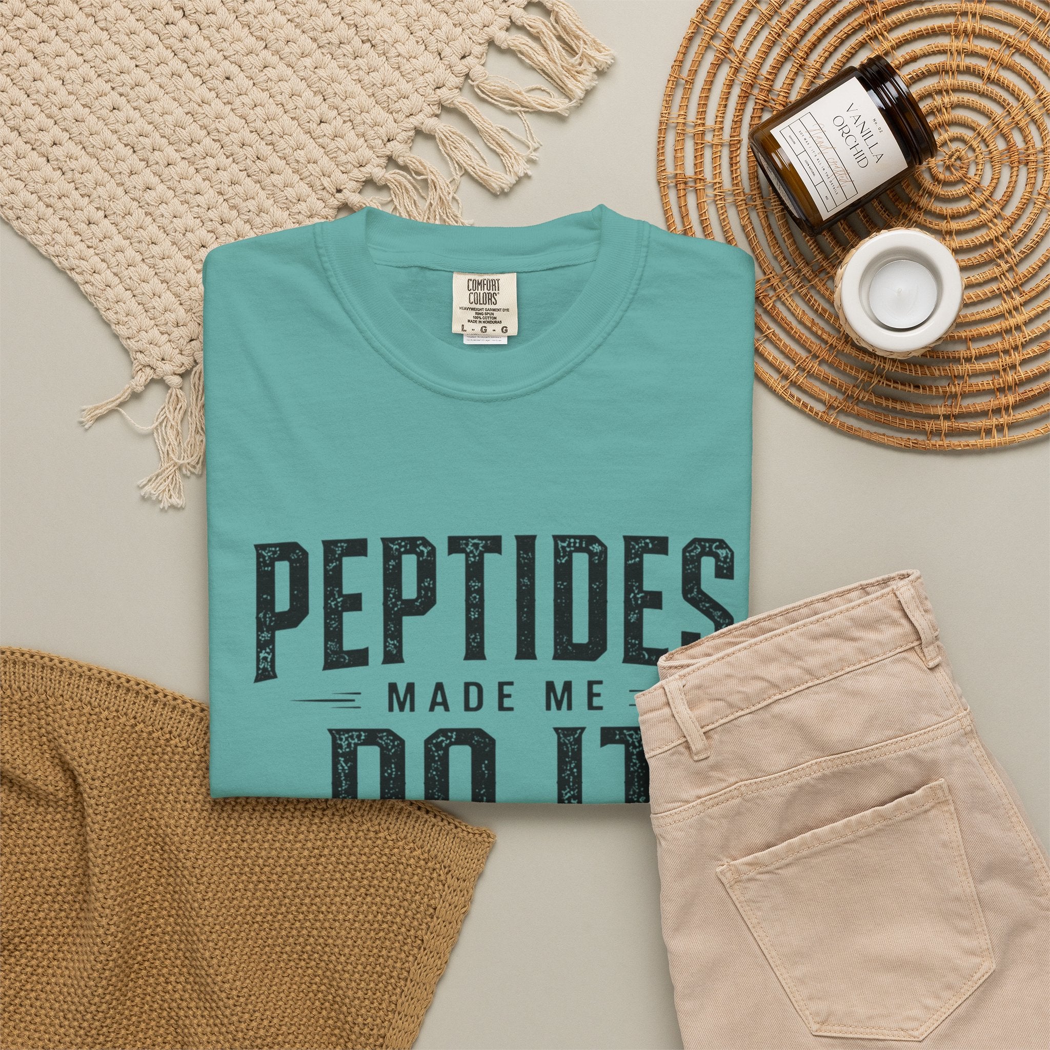 Peptides Made Me Do It T‑Shirt