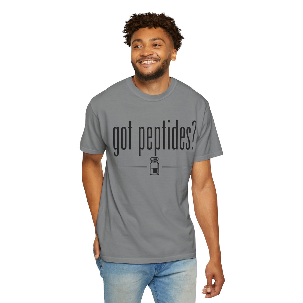 Got Peptides? T-shirt — Subtle Fitness Science Tee