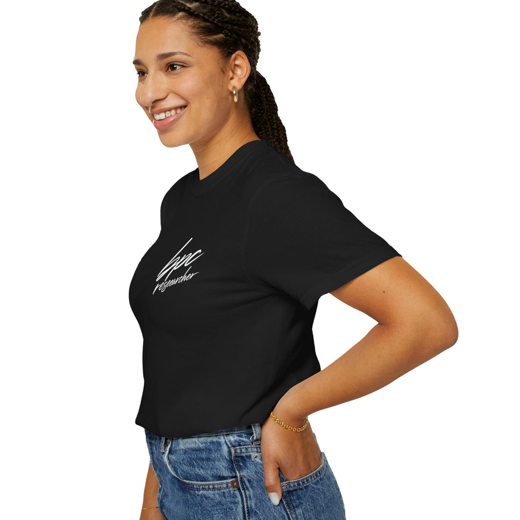T-Shirt — 'bpc' Brush Script Logo Tee (Black)