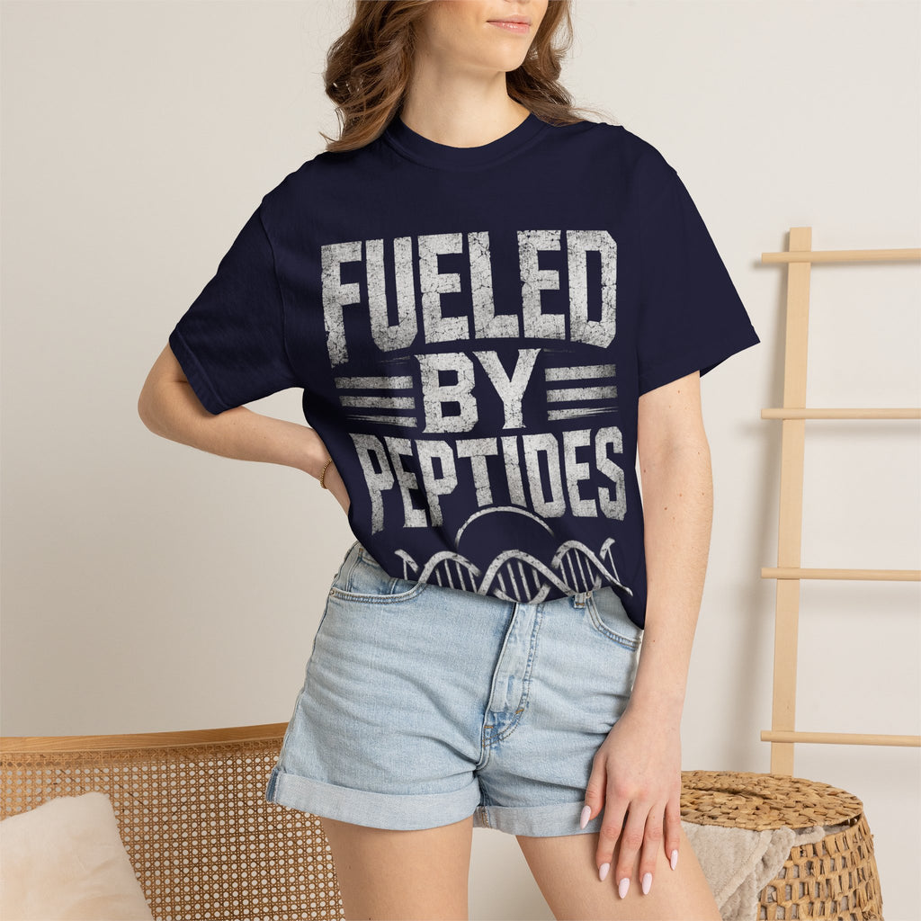 Fueled By Peptides T-Shirt — Peptide Researcher & Biohacker Tee