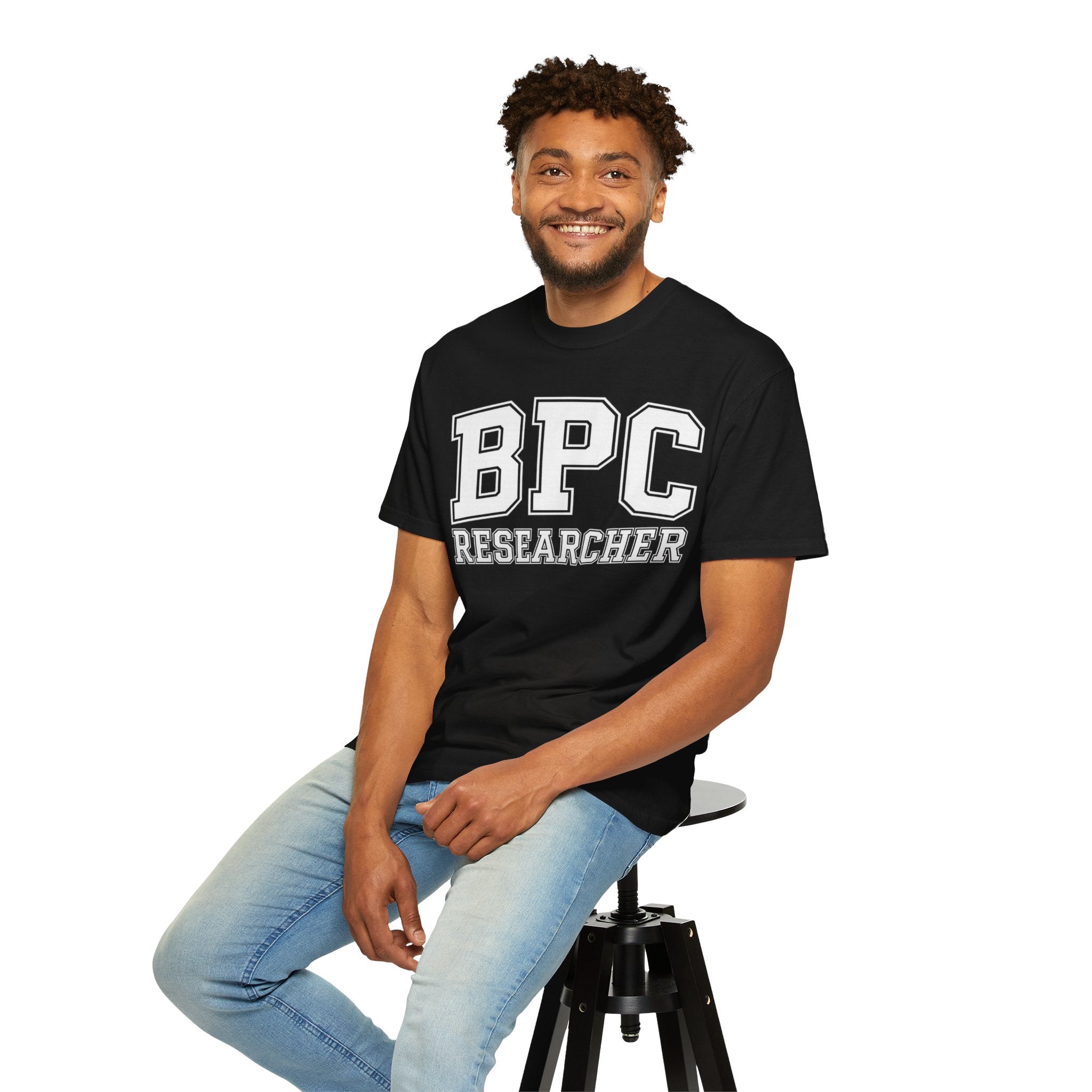 BPC Researcher T-Shirt — Collegiate Style Science Tee
