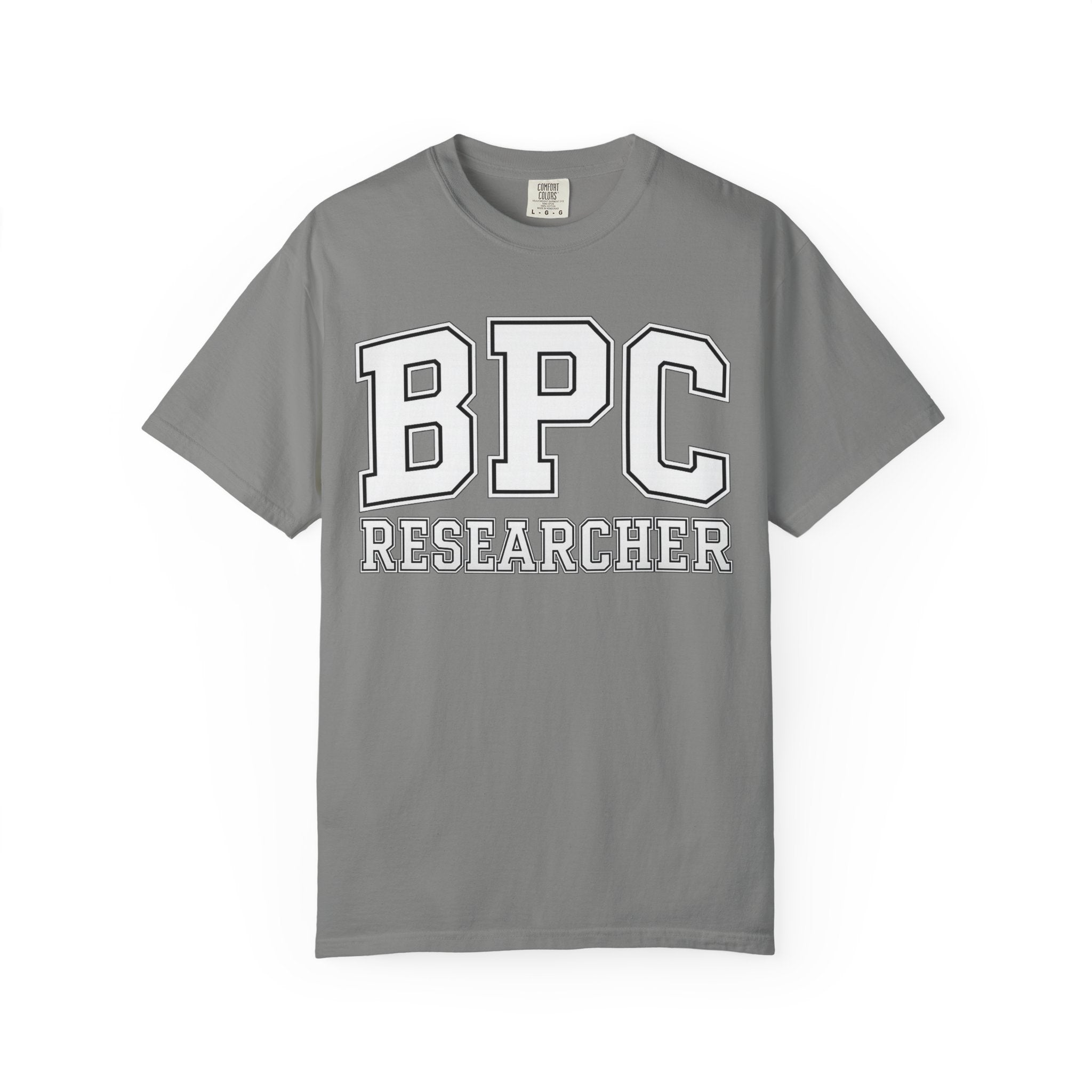 BPC Researcher T-Shirt — Collegiate Style Science Tee