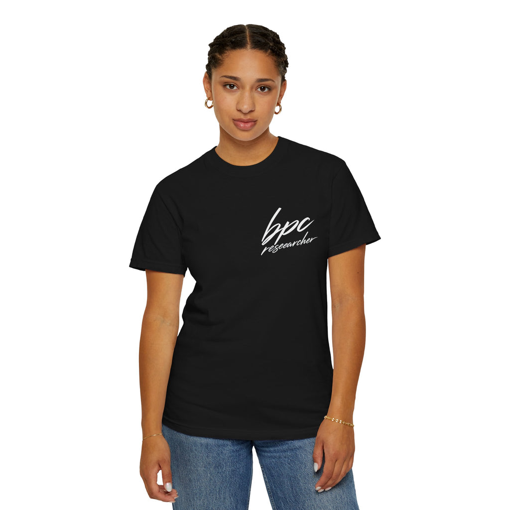 T-Shirt — 'bpc' Brush Script Logo Tee (Black)