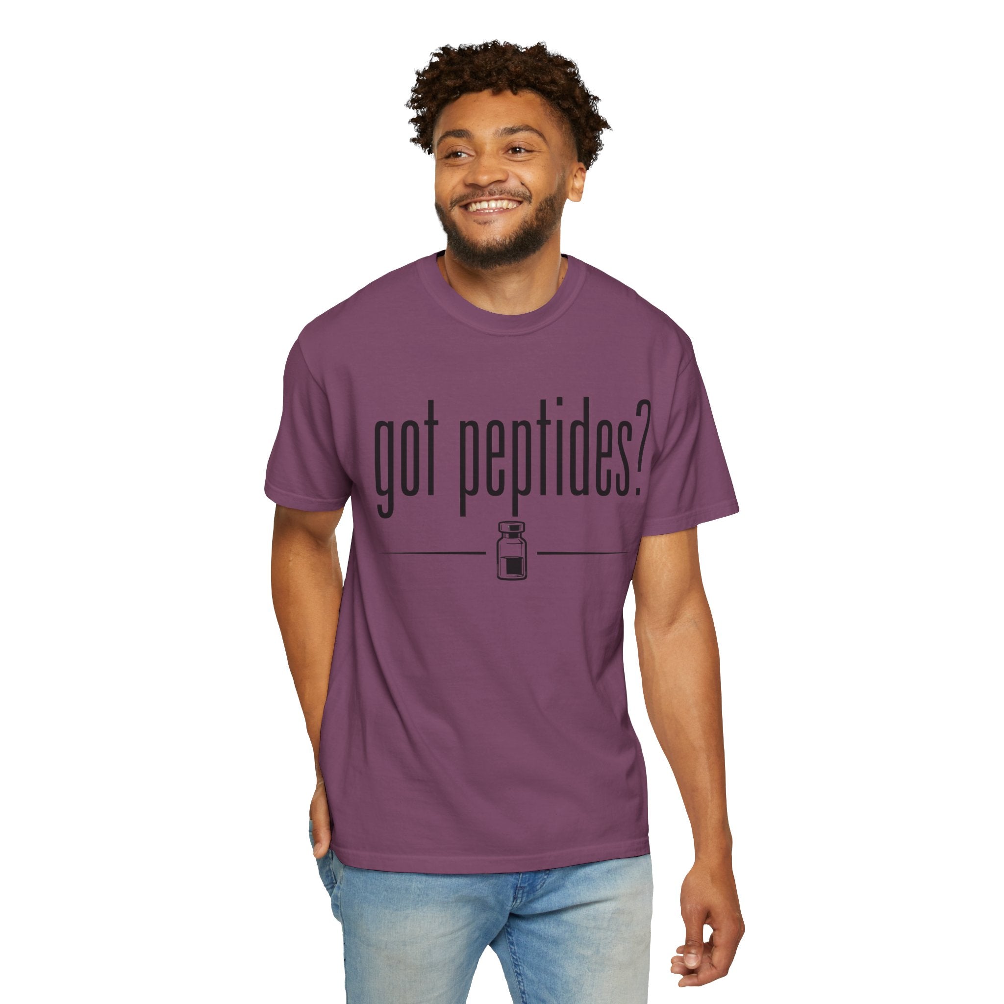 Got Peptides? T-shirt — Subtle Fitness Science Tee