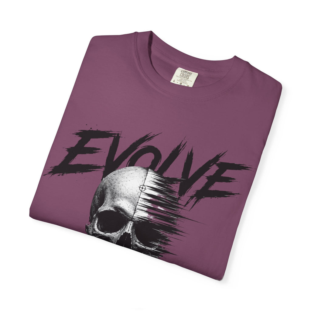 Evolve Skull Barbell T-Shirt — Fitness & Strength Gym Tee
