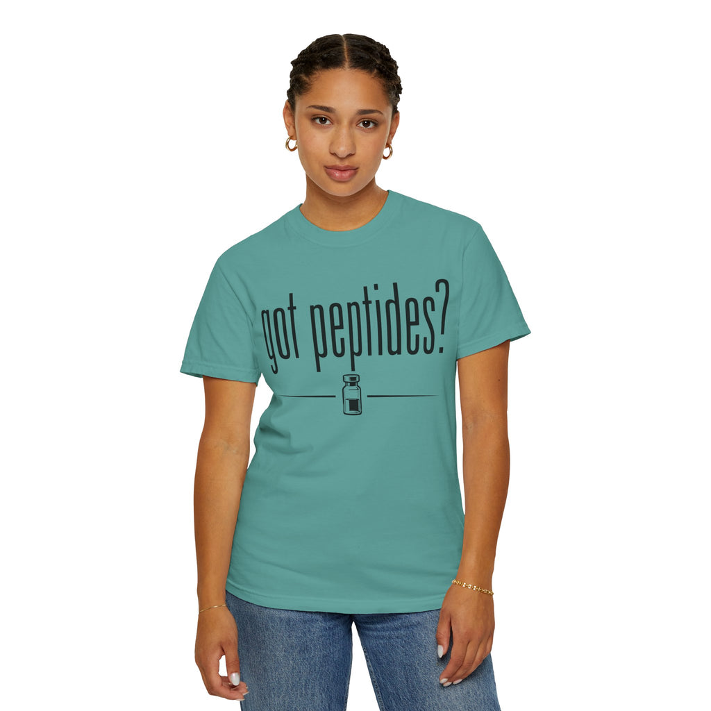 Got Peptides? T-shirt — Subtle Fitness Science Tee