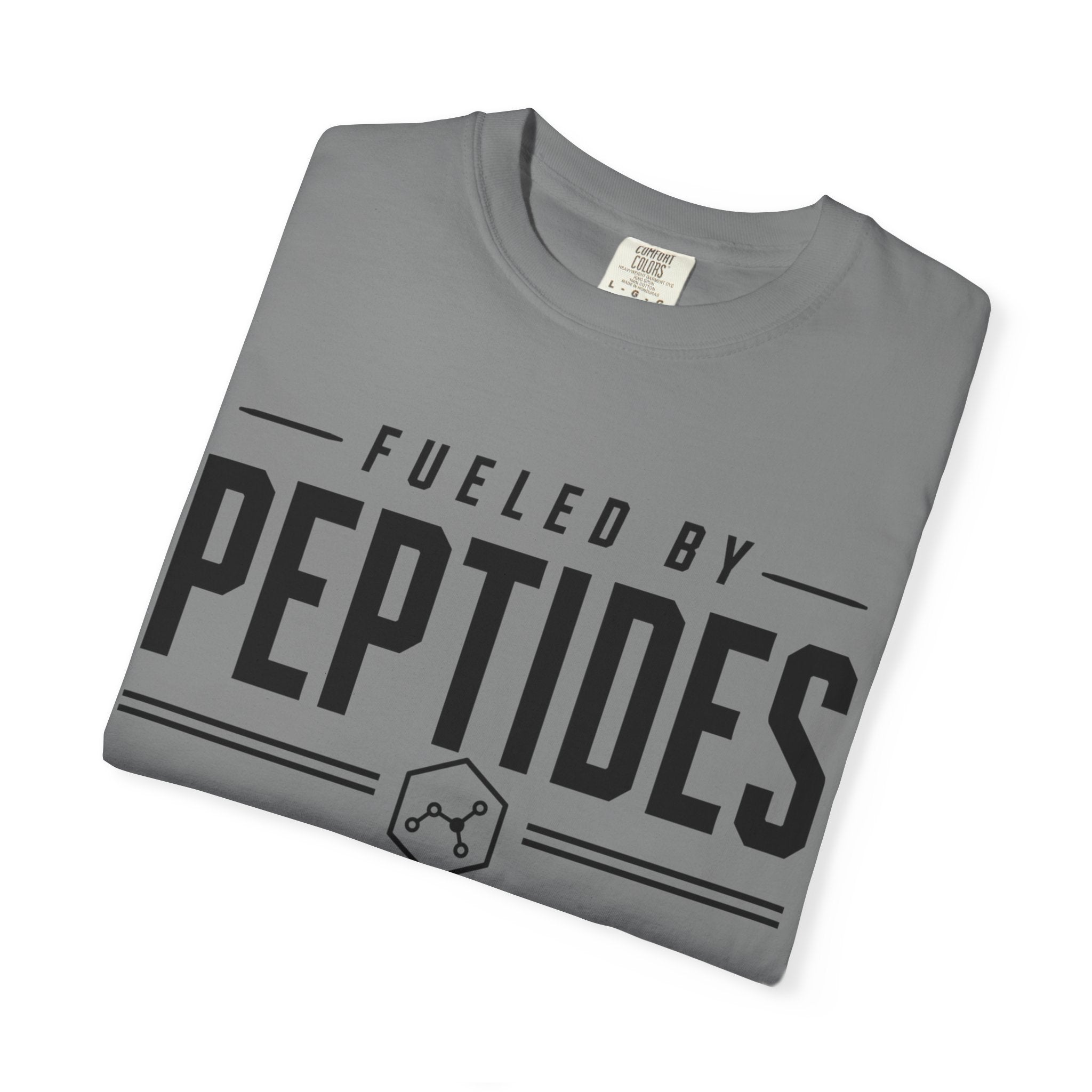 Fueled by Peptides T-Shirt — Biohacker Research Peptides Tee