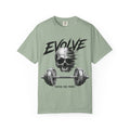 Evolve Skull Barbell T-Shirt — Fitness & Strength Gym Tee