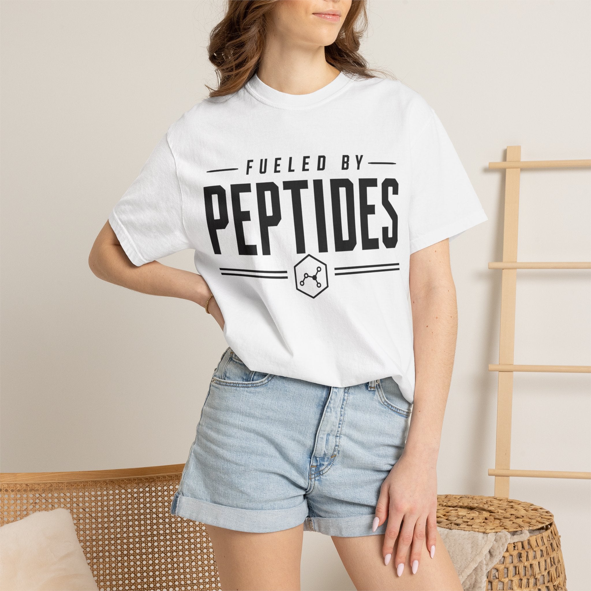 Fueled by Peptides T-Shirt — Biohacker Research Peptides Tee