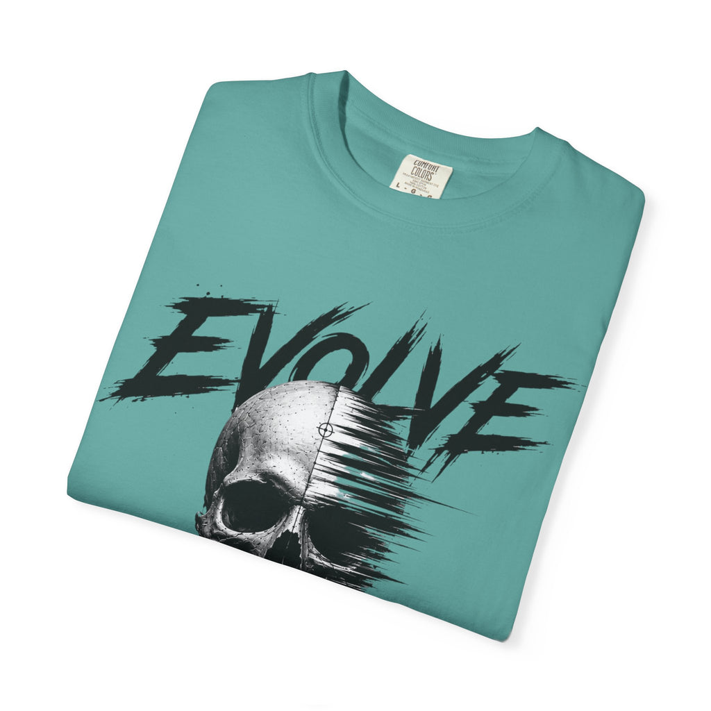 Evolve Skull Barbell T-Shirt — Fitness & Strength Gym Tee