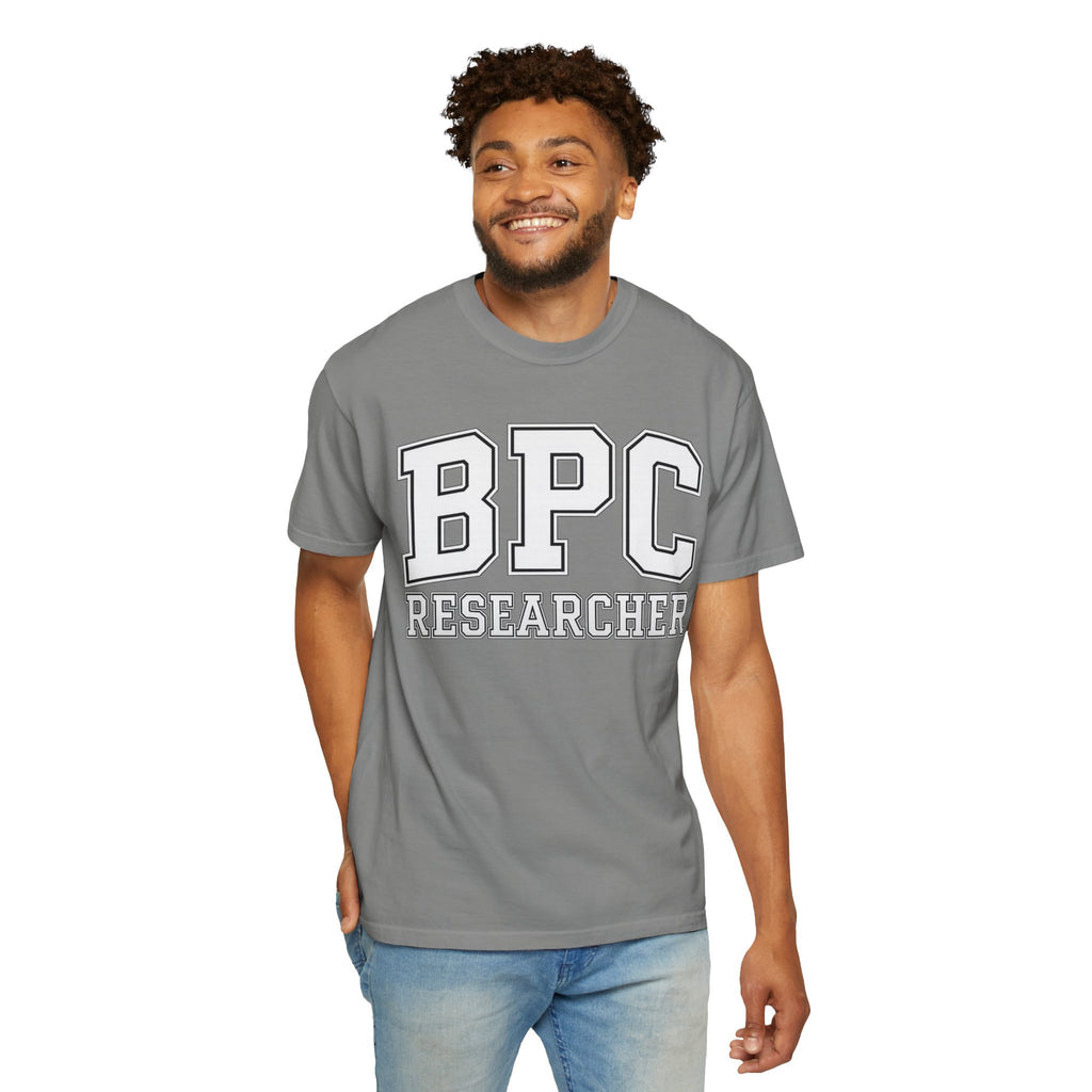 BPC Researcher T-Shirt — Collegiate Style Science Tee