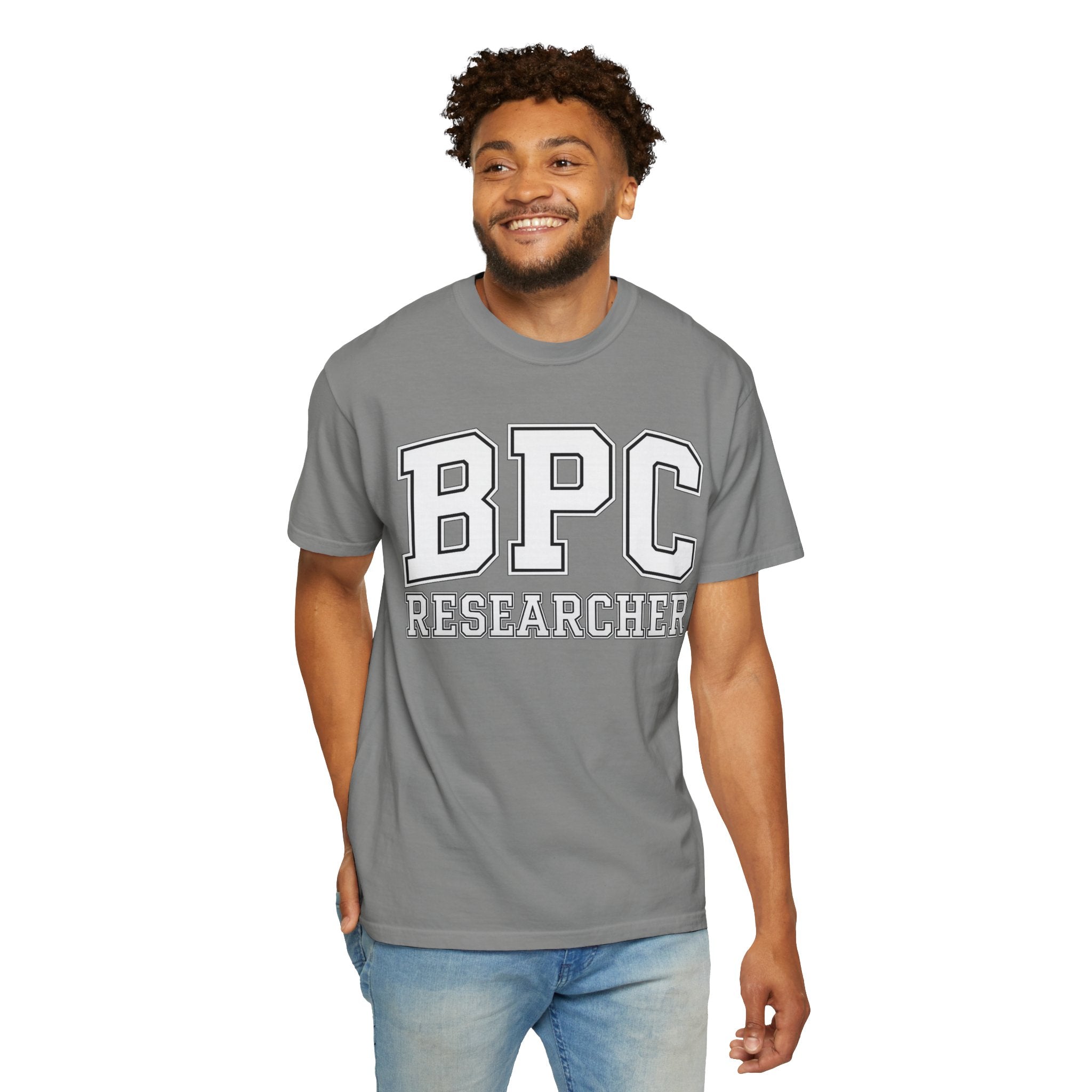 BPC Researcher T-Shirt — Collegiate Style Science Tee