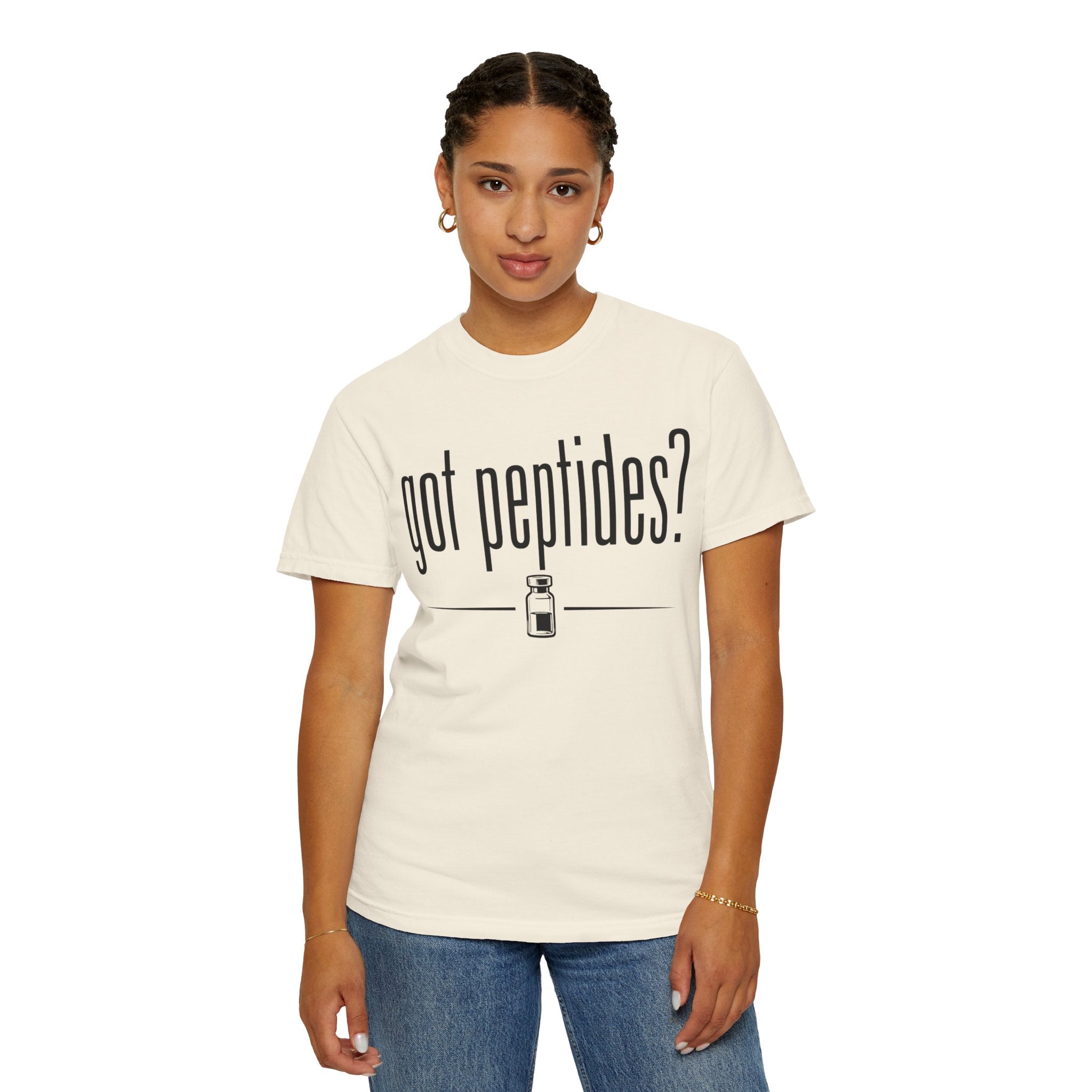 Got Peptides? T-shirt — Subtle Fitness Science Tee