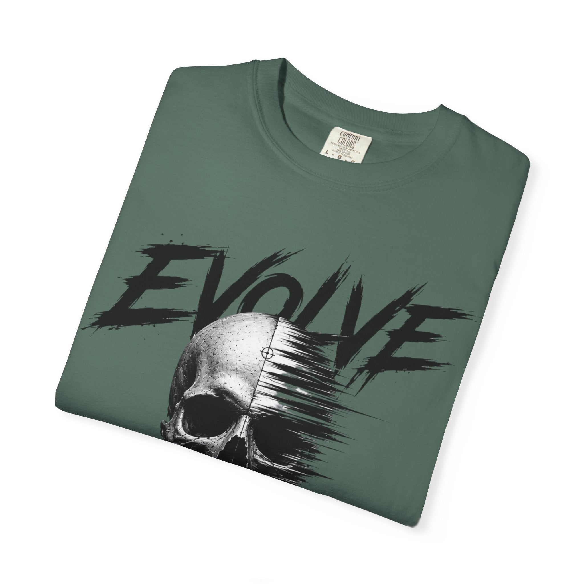 Evolve Skull Barbell T-Shirt — Fitness & Strength Gym Tee