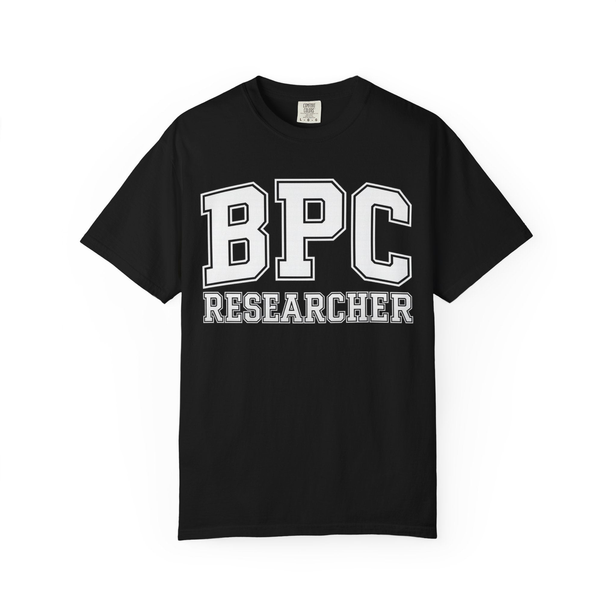 BPC Researcher T-Shirt — Collegiate Style Science Tee