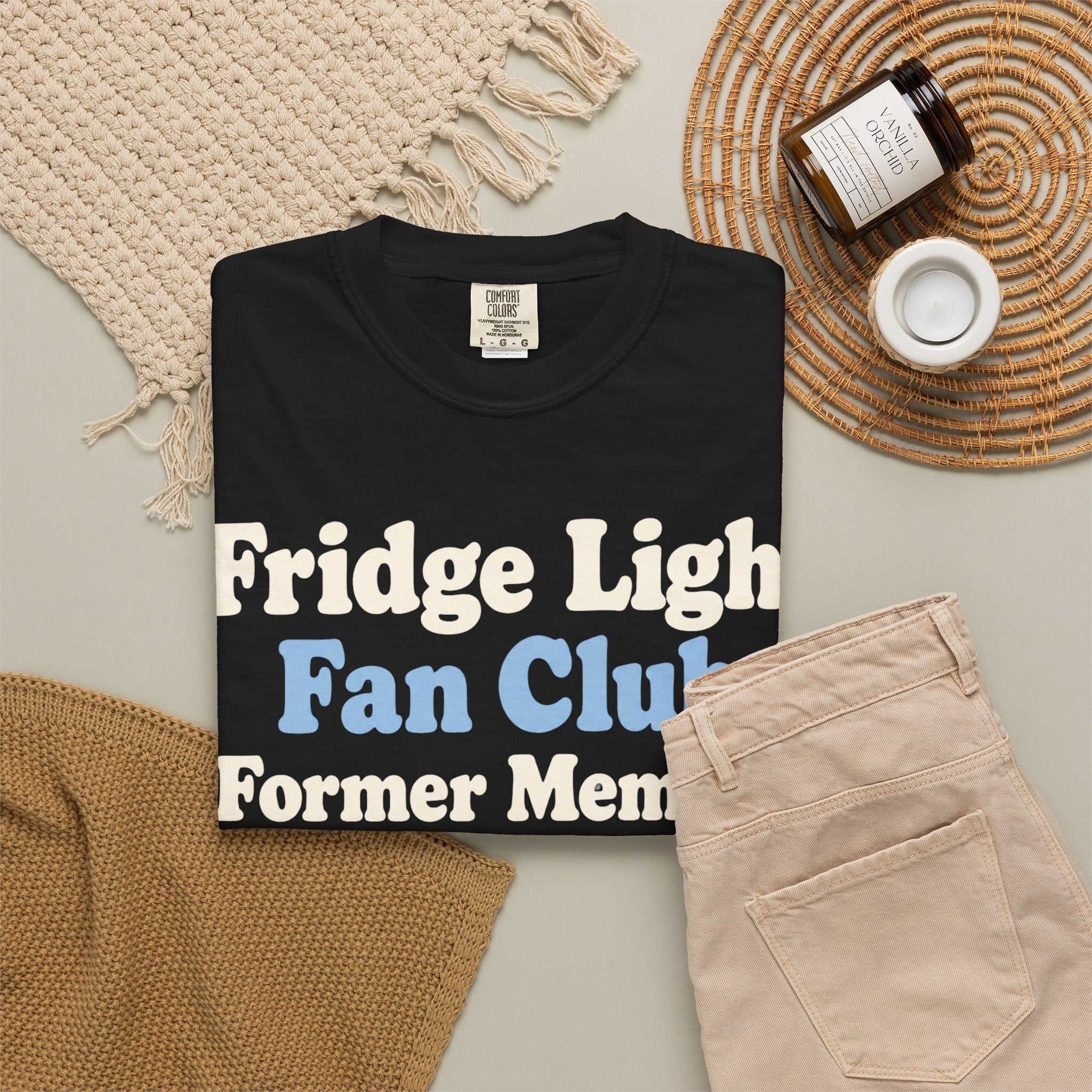 Fridge Light Fan Club Former Member T-Shirt — Funny GLP Research & Weight Loss Humor