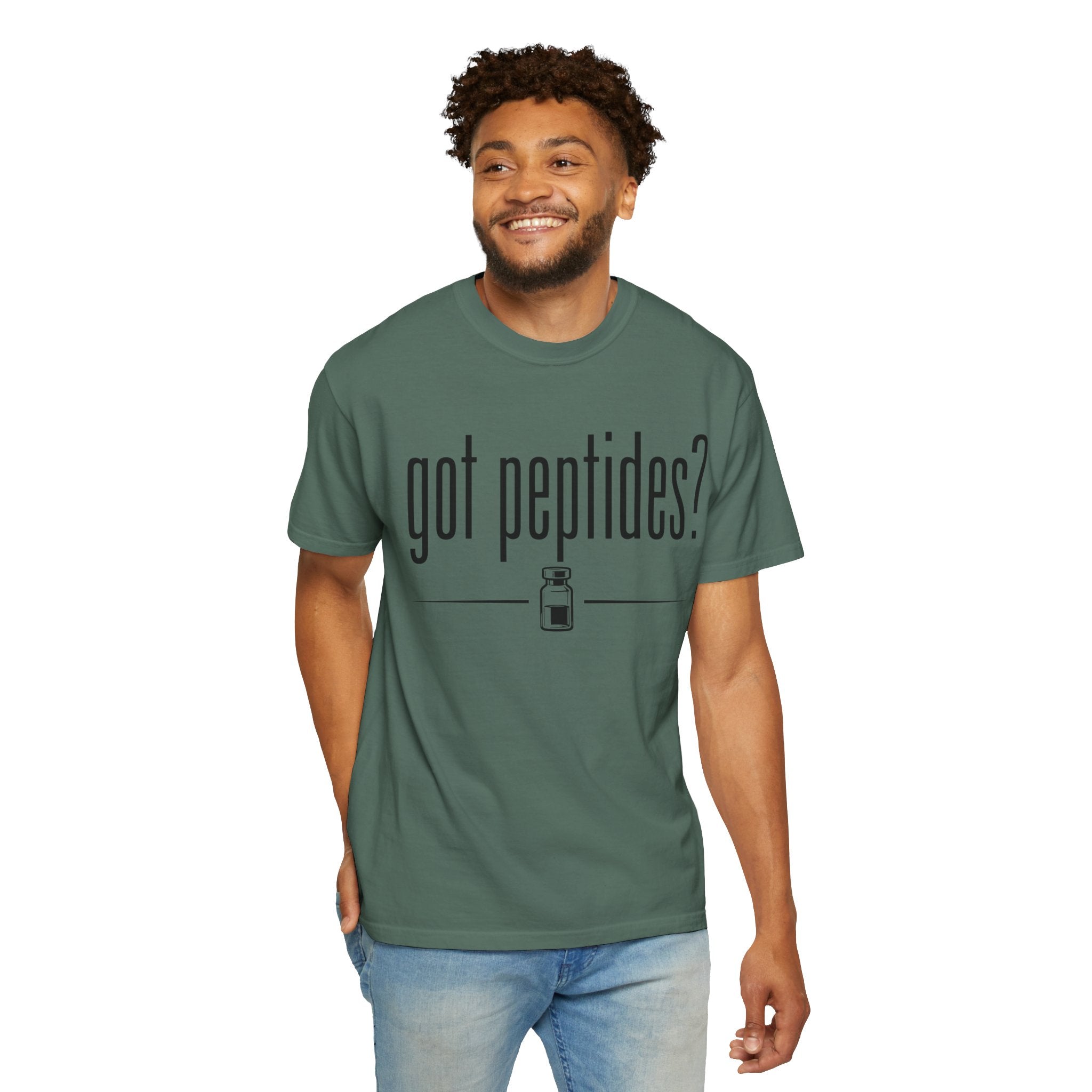 Got Peptides? T-shirt — Subtle Fitness Science Tee