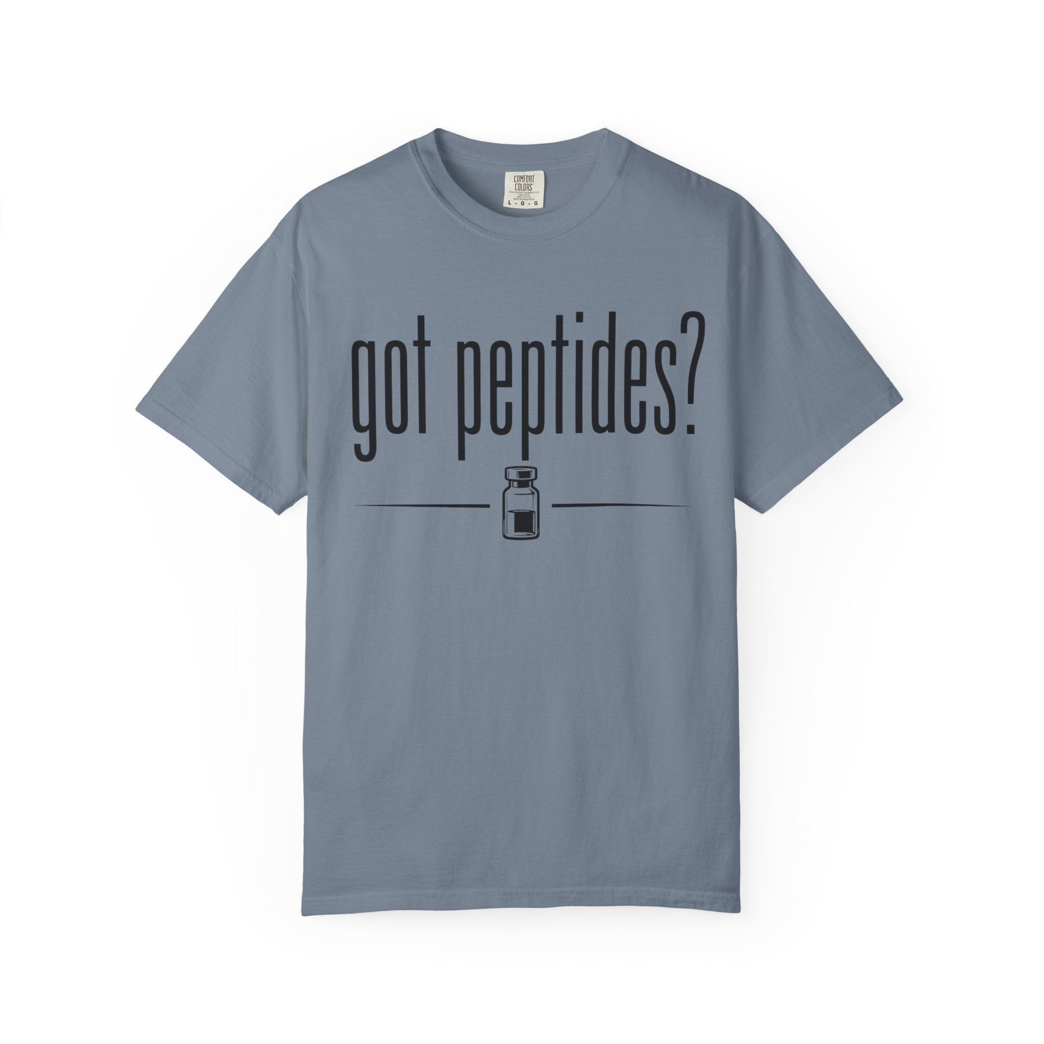 Got Peptides? T-shirt — Subtle Fitness Science Tee