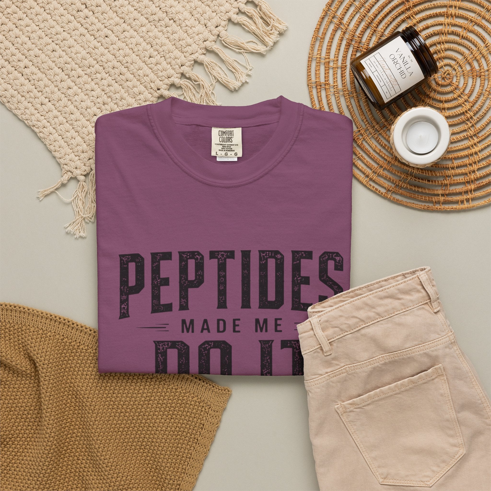 Peptides Made Me Do It T‑Shirt