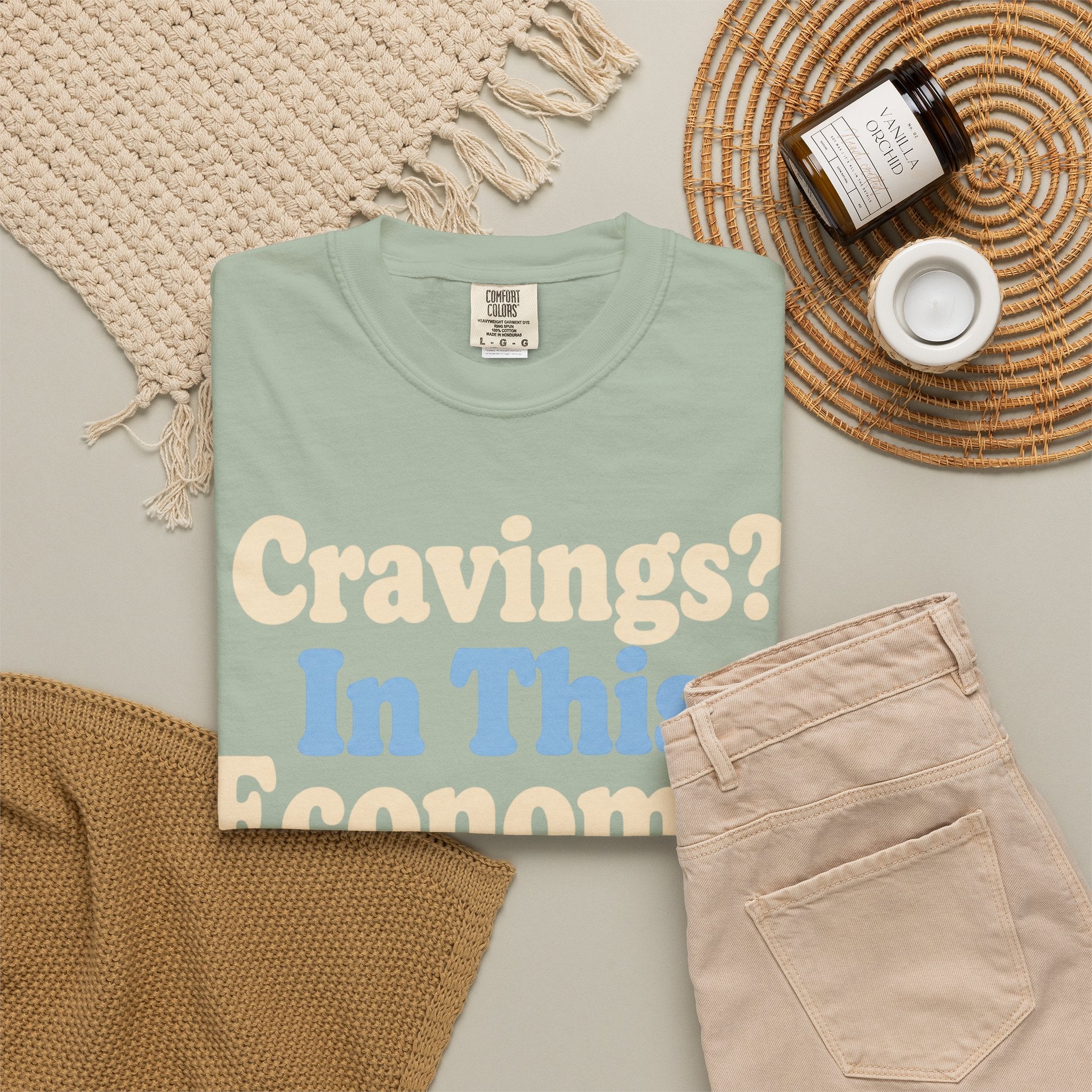 Cravings? In This Economy? T-Shirt — Funny GLP & Weight Loss Receipt Tee