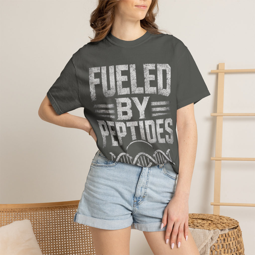 Fueled By Peptides T-Shirt — Peptide Researcher & Biohacker Tee
