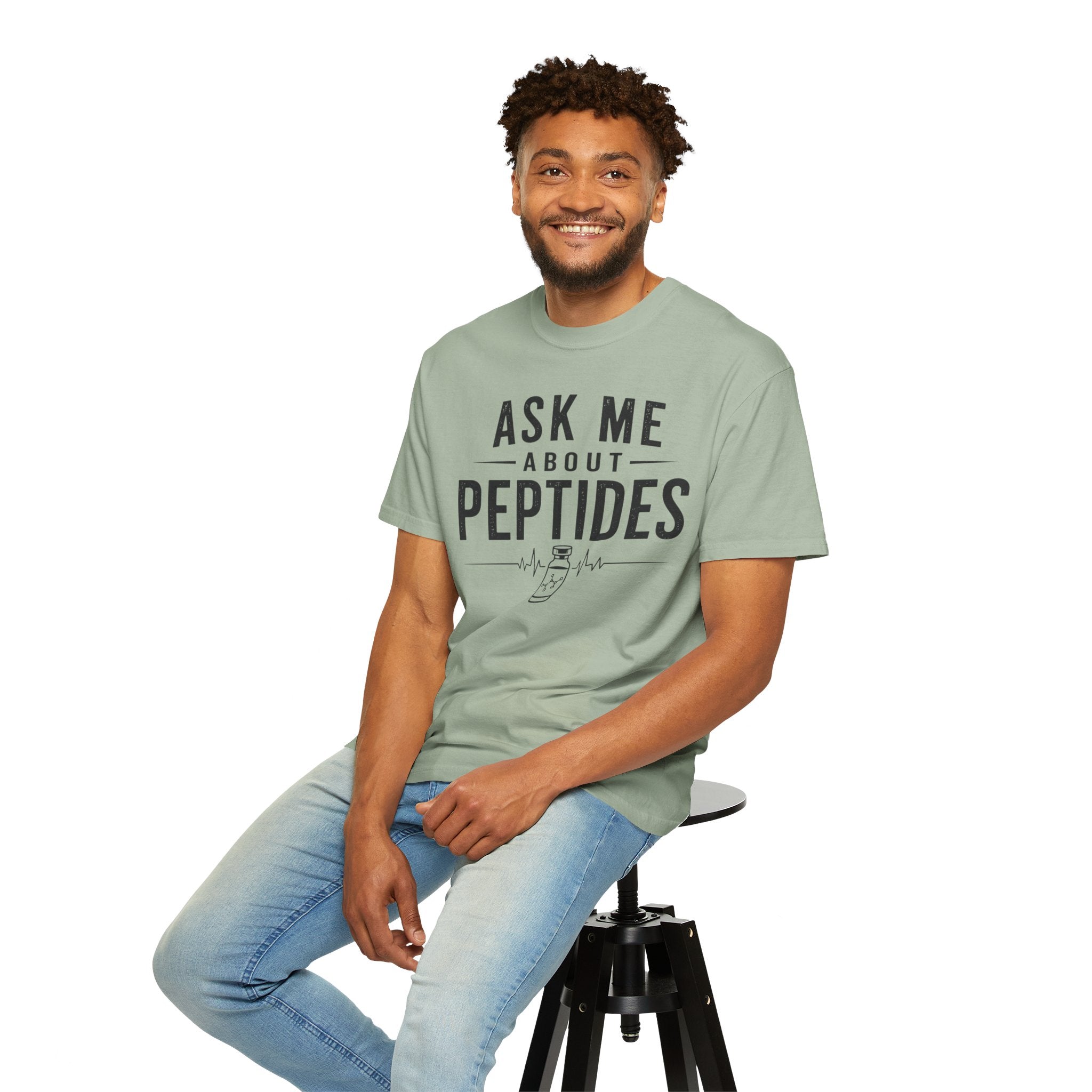 Ask Me About Peptides T-Shirt