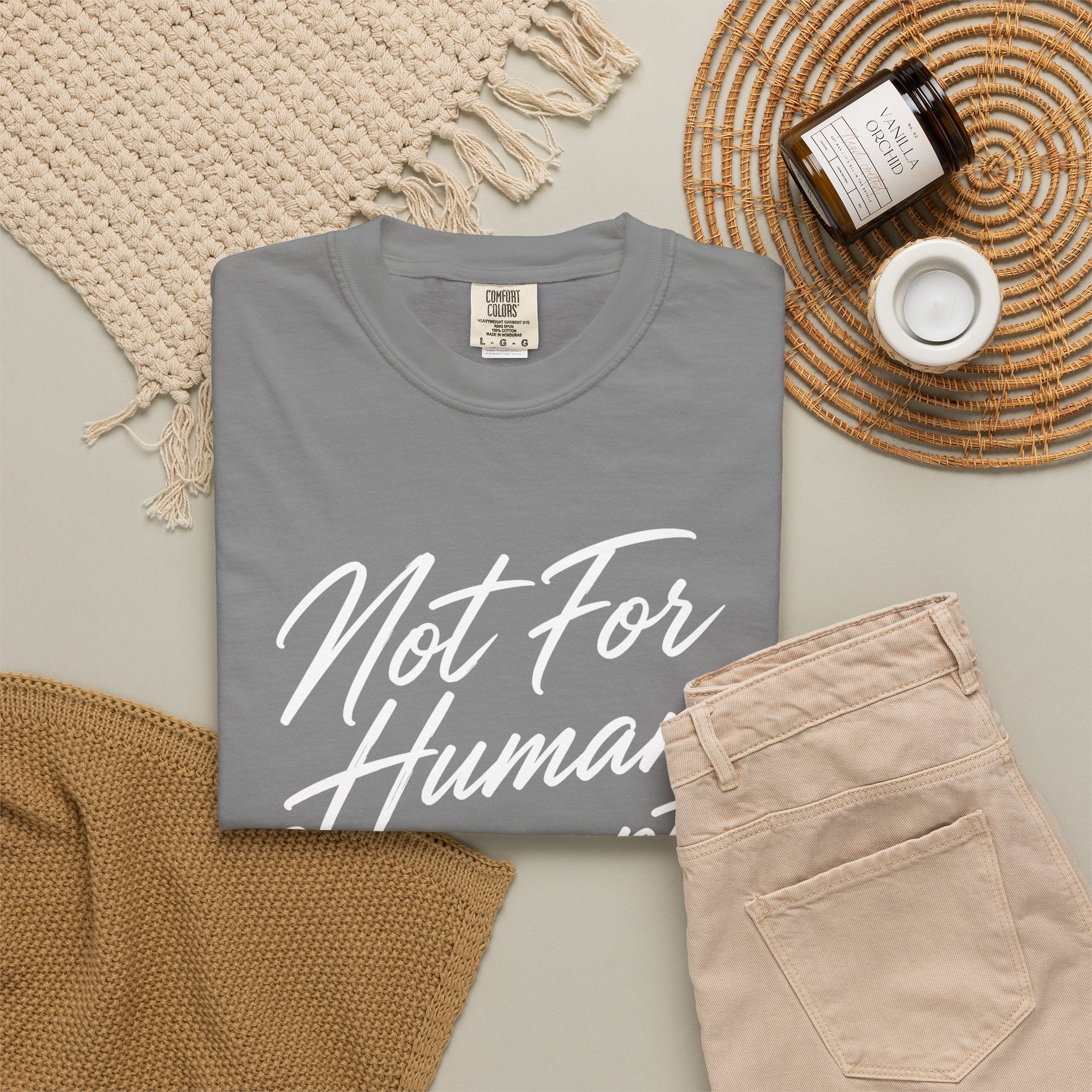 Not For Human Consumption Tee — Graphic Statement T-Shirt