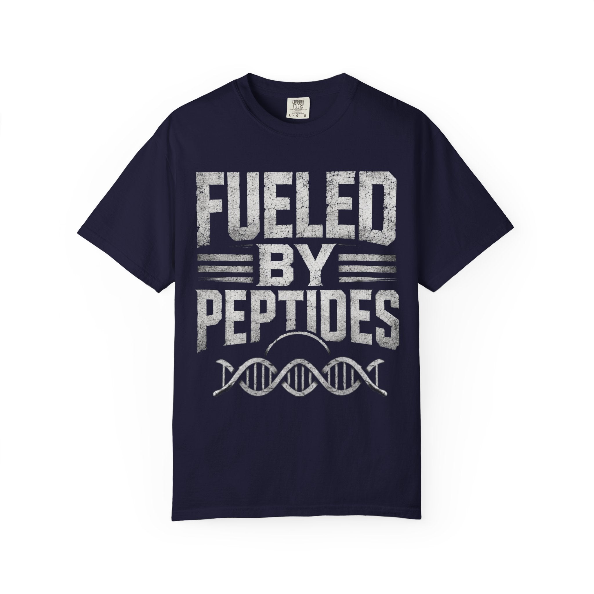Fueled By Peptides T-Shirt — Peptide Researcher & Biohacker Tee