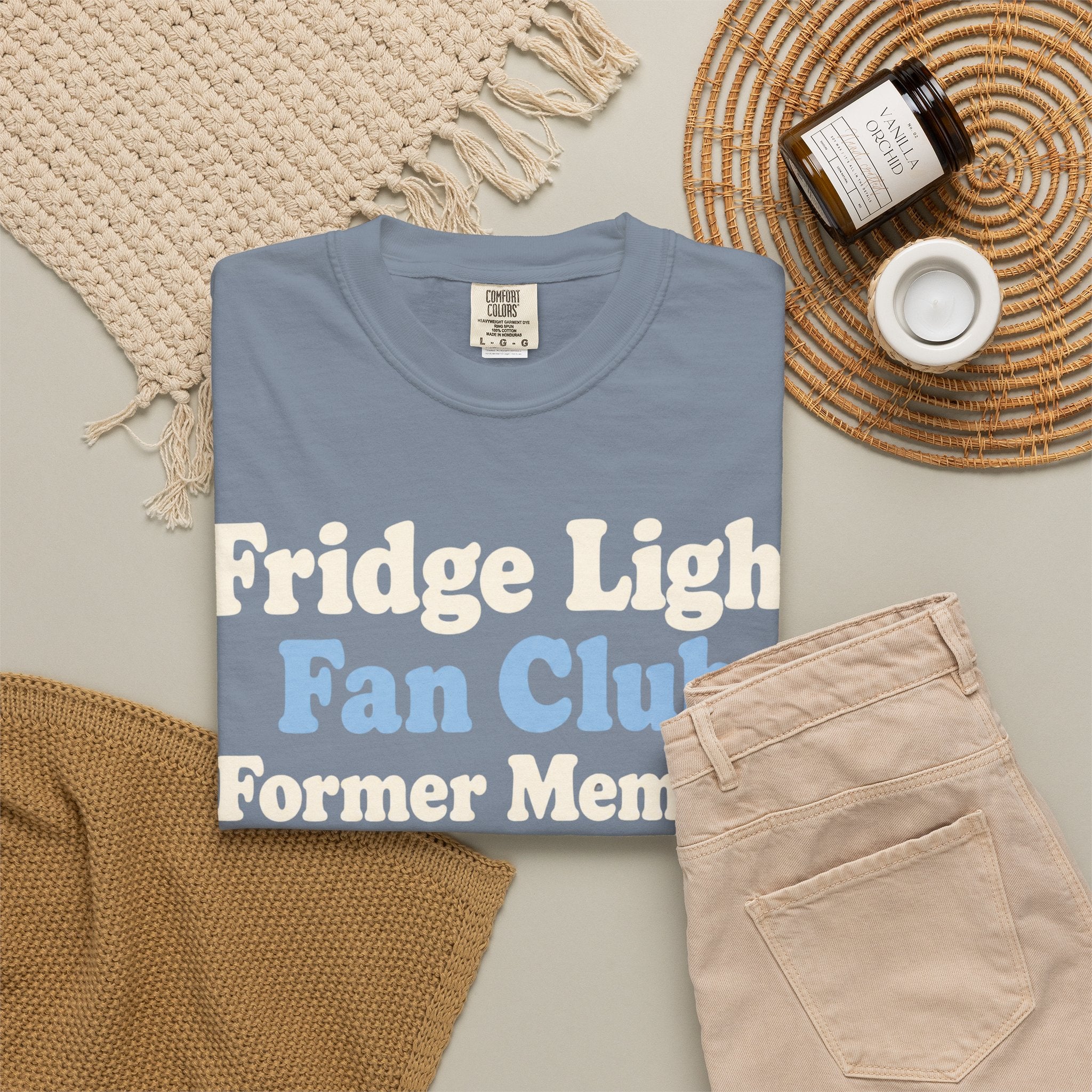 Fridge Light Fan Club Former Member T-Shirt — Funny GLP Research & Weight Loss Humor