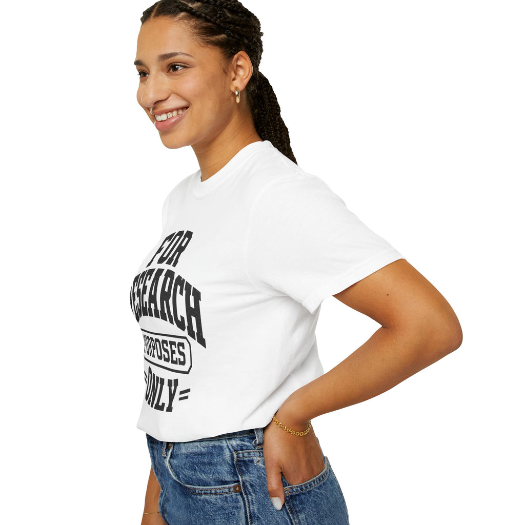 Research Purposes Only T‑Shirt