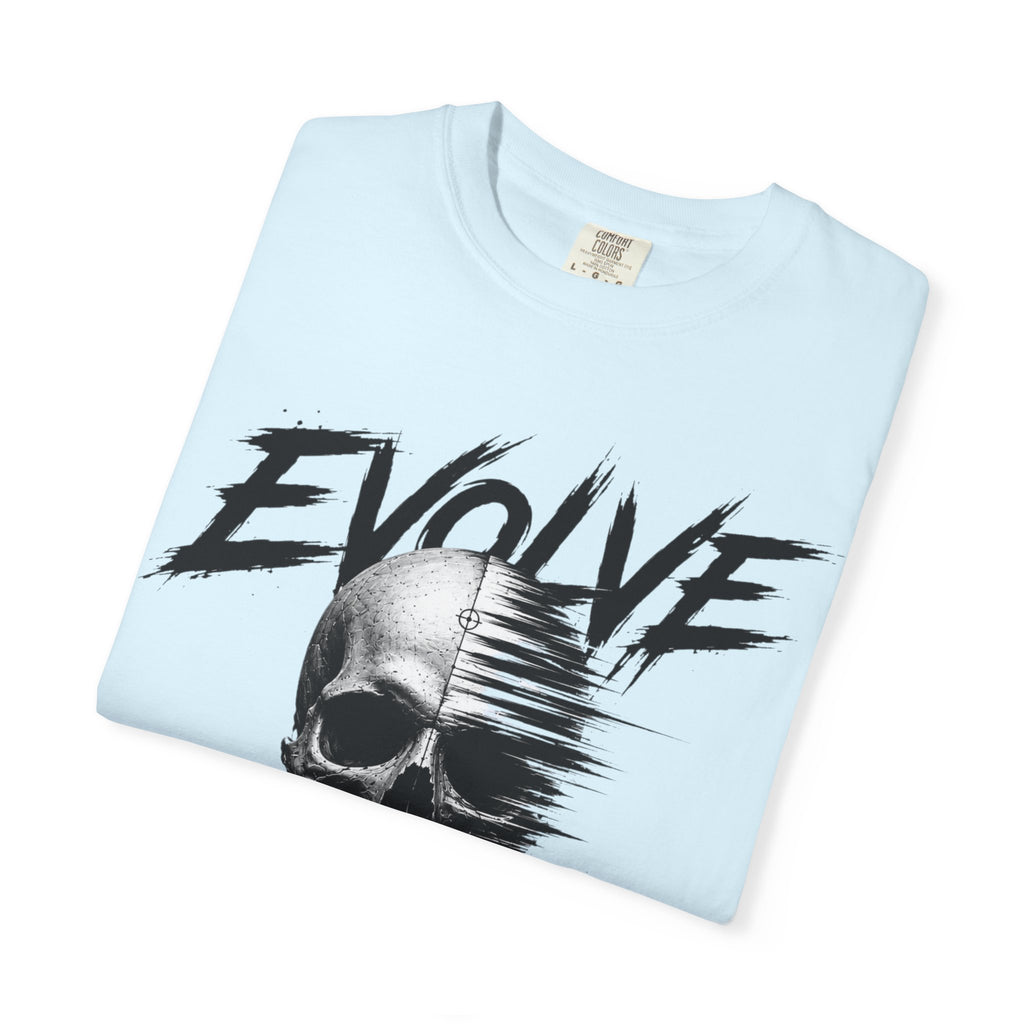 Evolve Skull Barbell T-Shirt — Fitness & Strength Gym Tee
