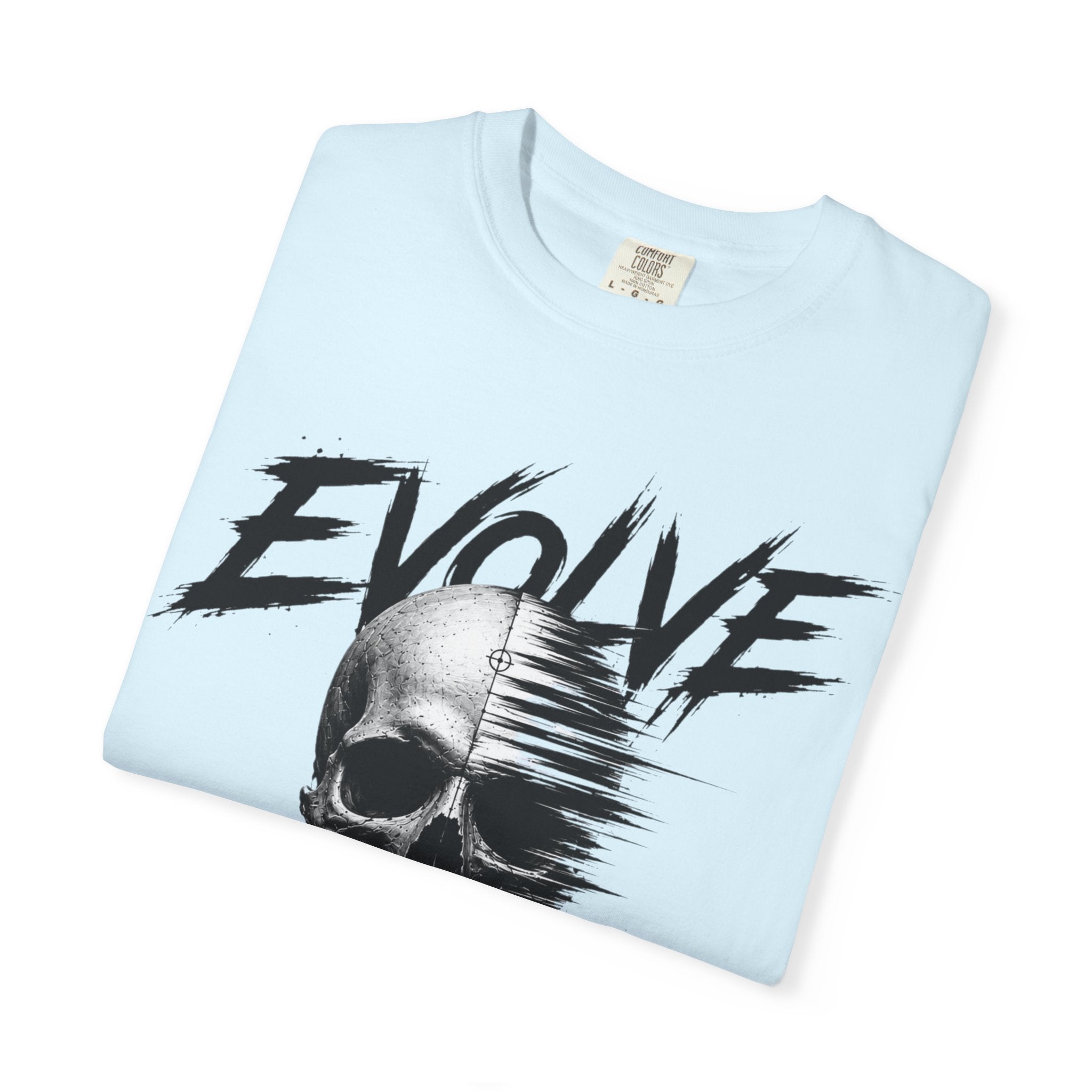 Evolve Skull Barbell T-Shirt — Fitness & Strength Gym Tee