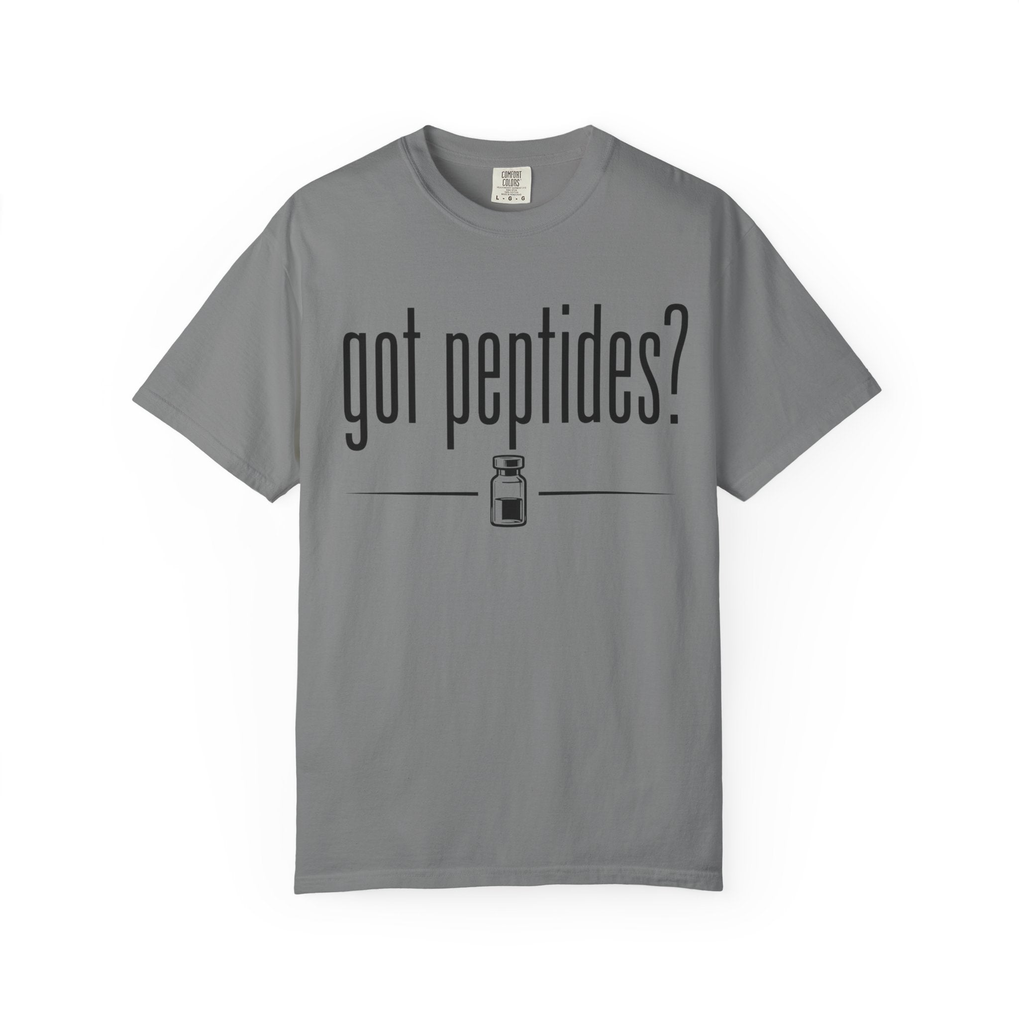 Got Peptides? T-shirt — Subtle Fitness Science Tee