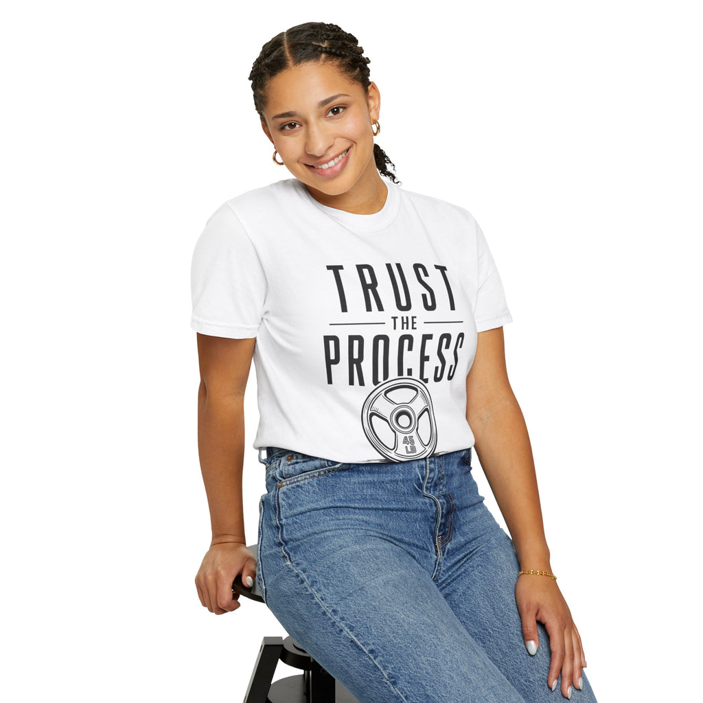 Trust The Process Fitness T-Shirt — Patience • Discipline • Consistency