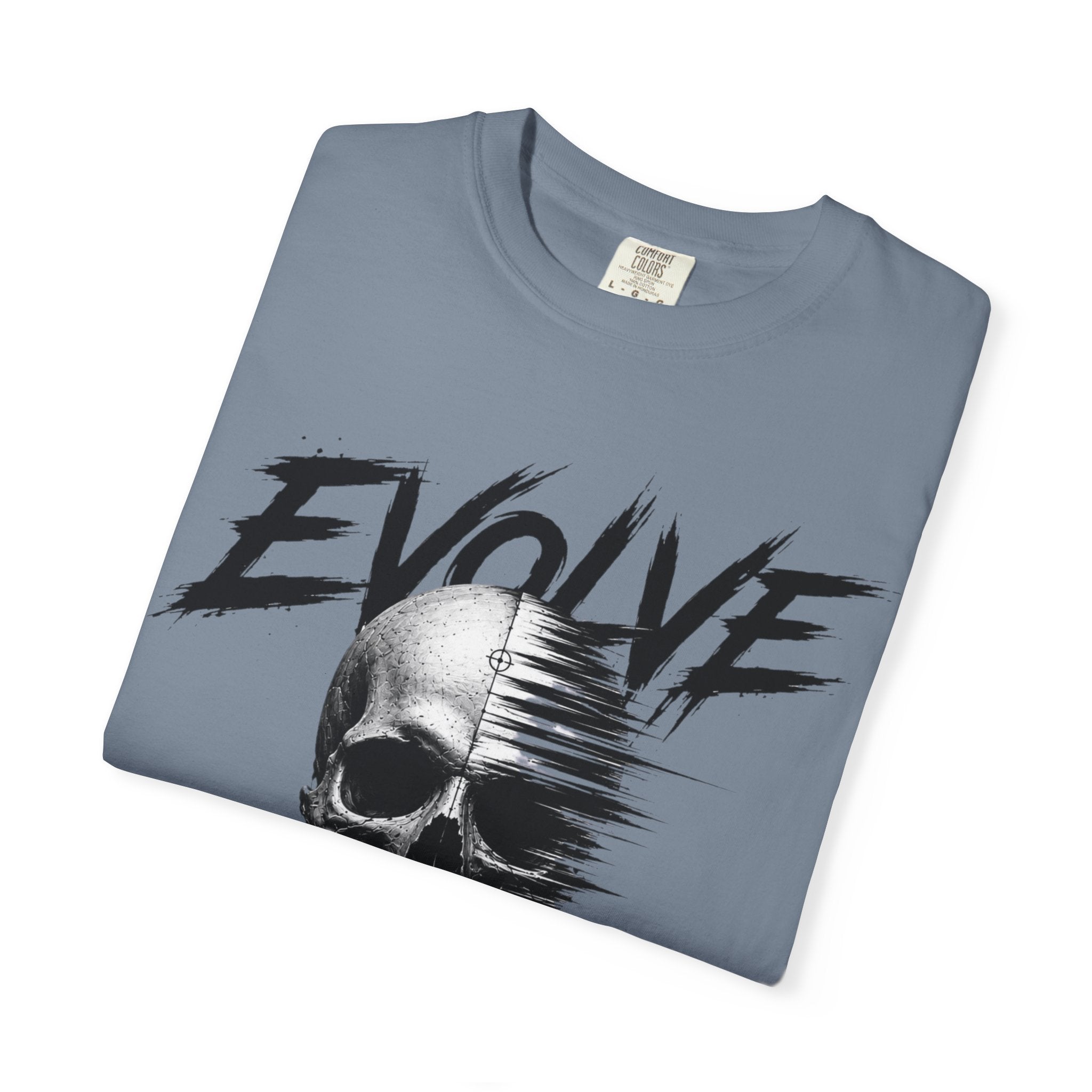 Evolve Skull Barbell T-Shirt — Fitness & Strength Gym Tee